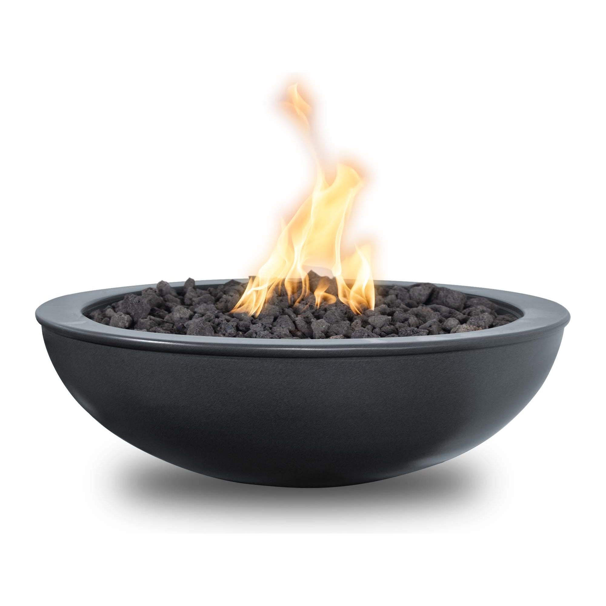 The Outdoor Plus Sedona Powder Coated Metal Fire Pit