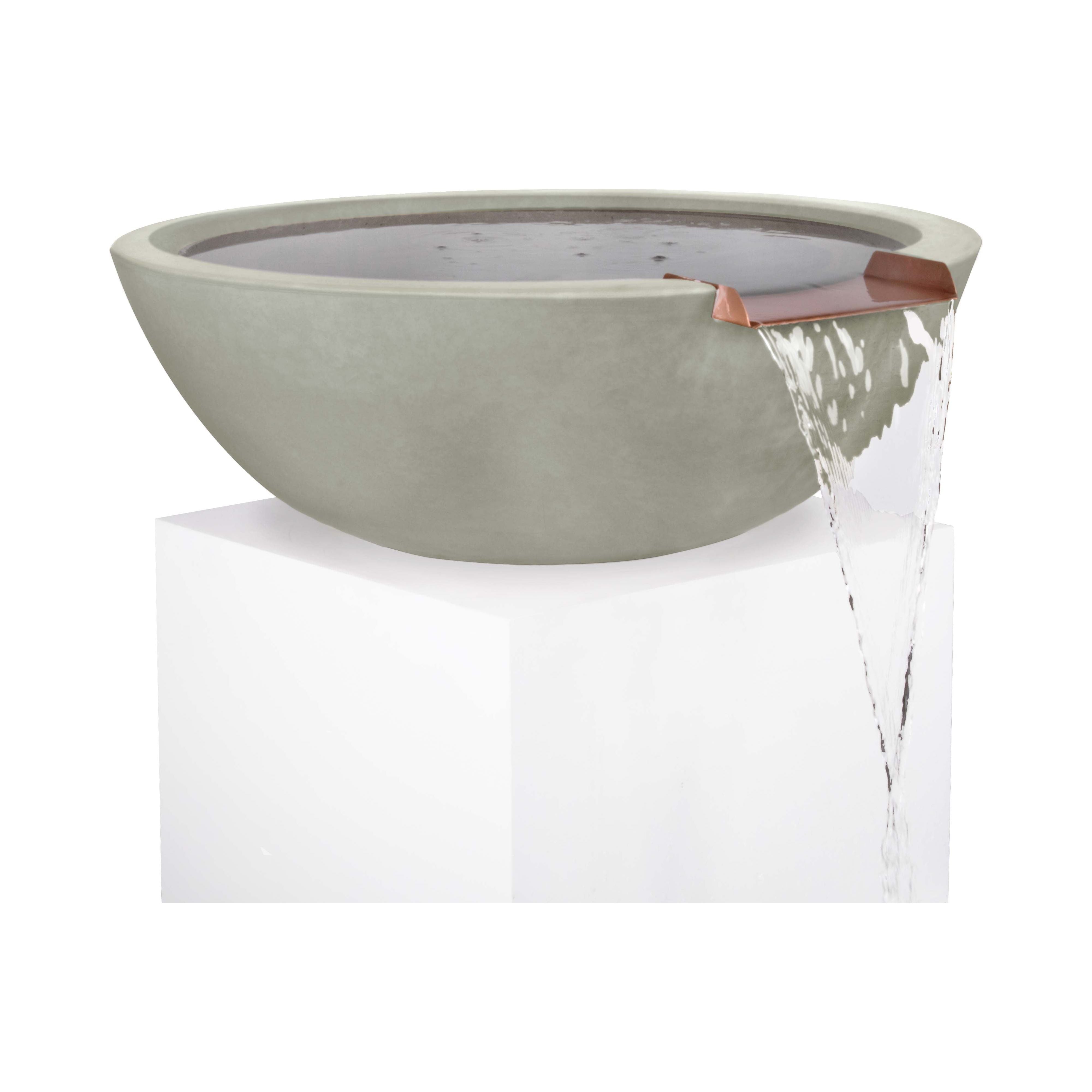 The Outdoor Plus Sedona GFRC Concrete Water Bowl