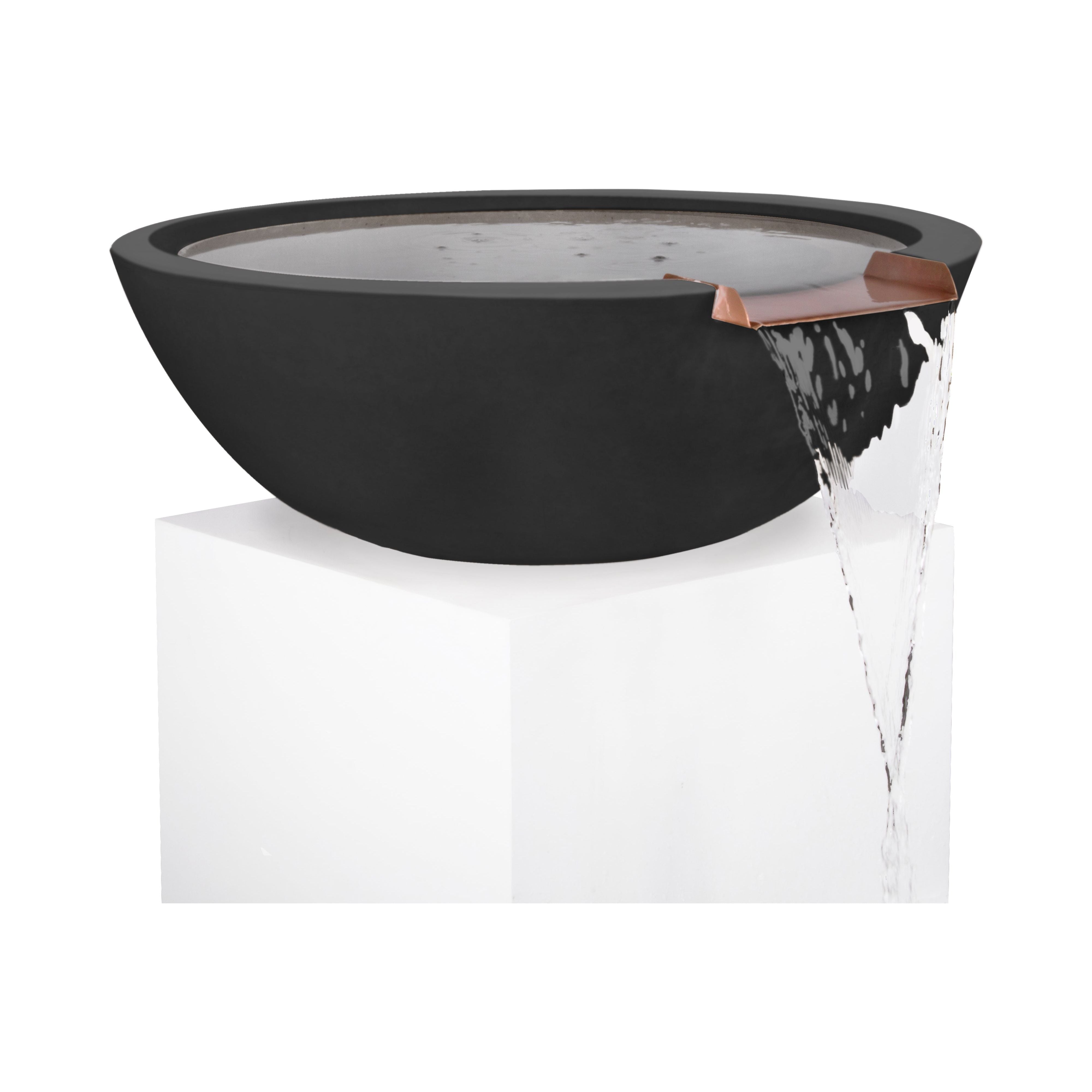 The Outdoor Plus Sedona GFRC Concrete Water Bowl