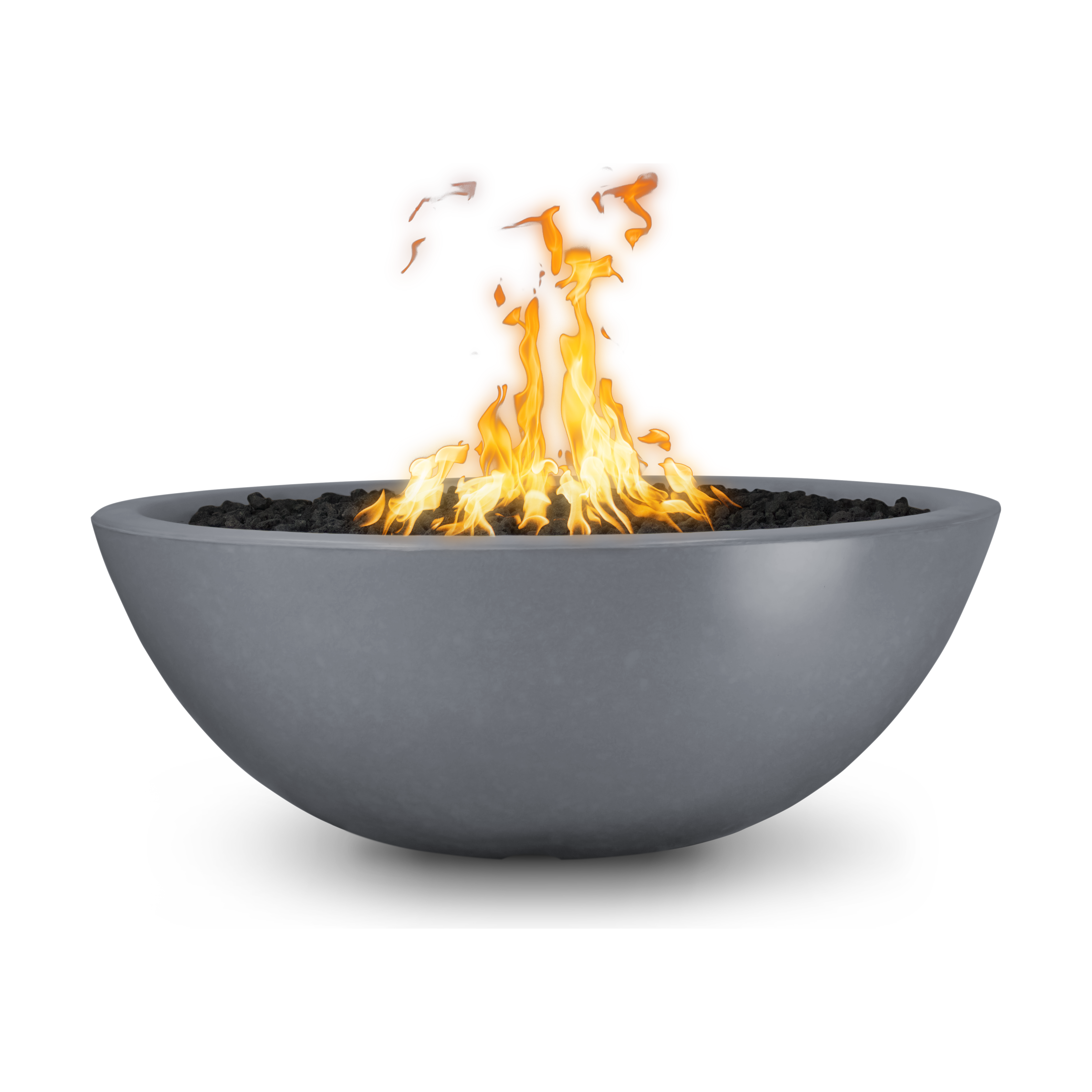The Outdoor Plus Sedona GFRC Concrete Fire Pit - Narrow Ledge