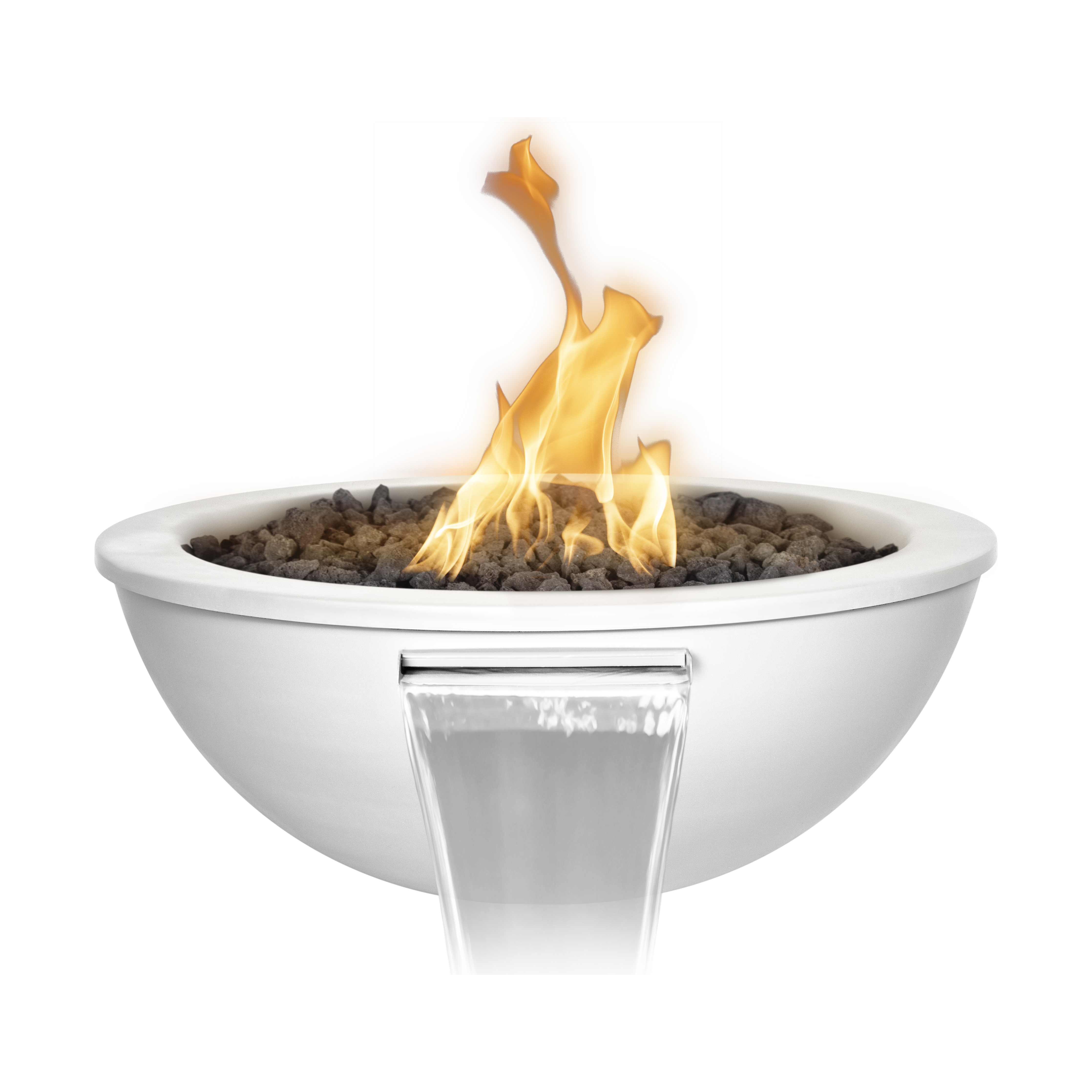The Outdoor Plus Sedona Powder Coated Metal Fire & Water Bowl