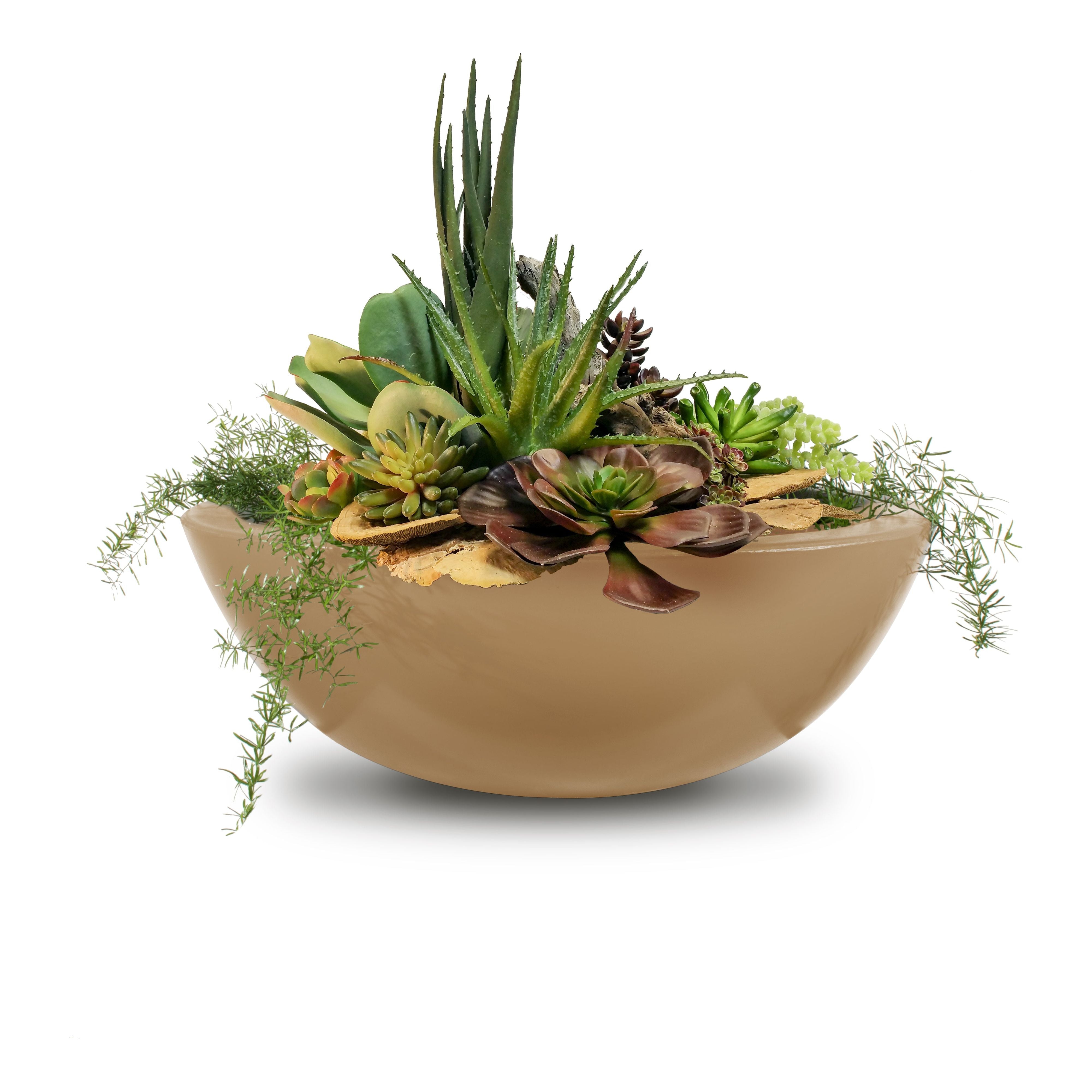 The Outdoor Plus Sedona GFRC Concrete Planter Bowl