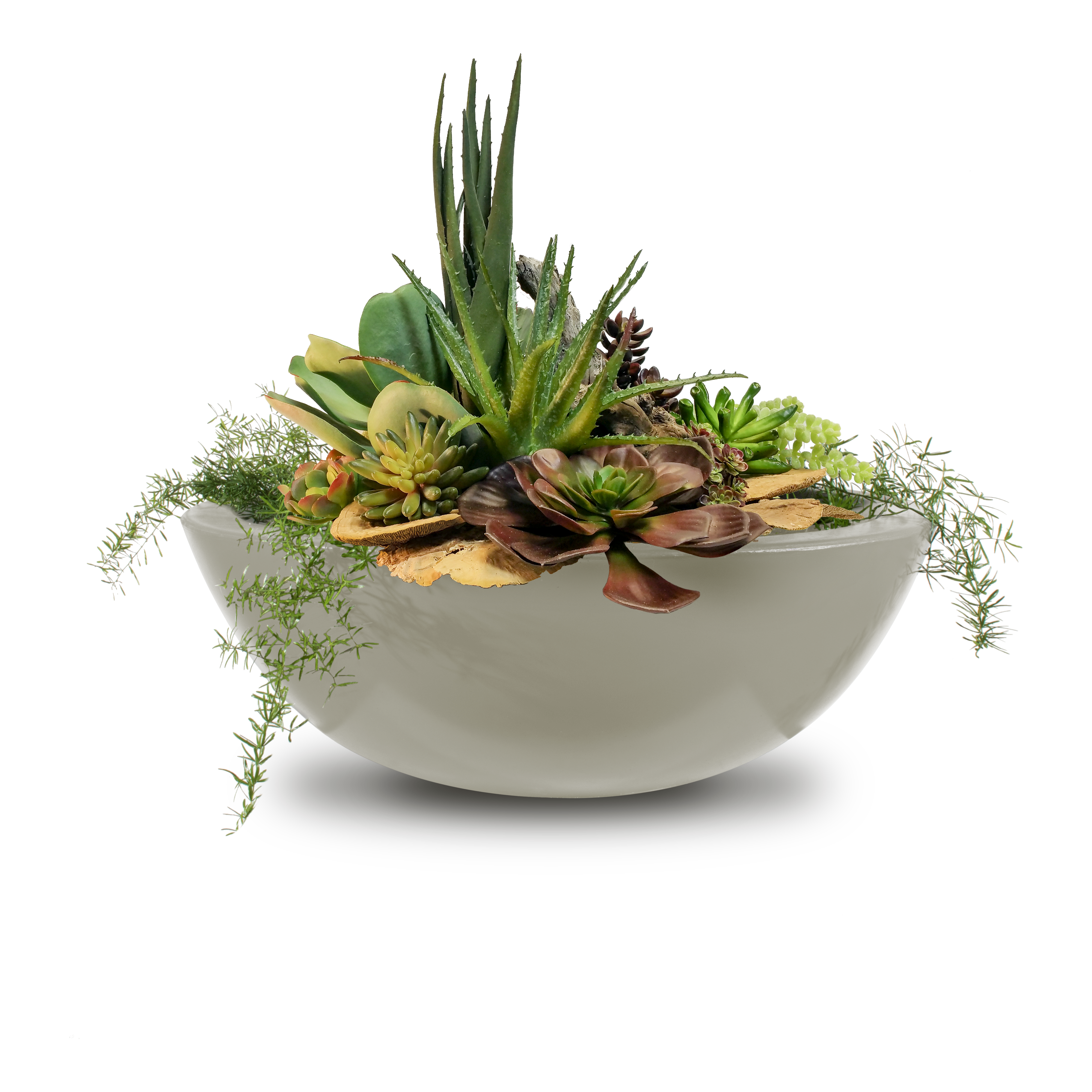 The Outdoor Plus Sedona GFRC Concrete Planter Bowl