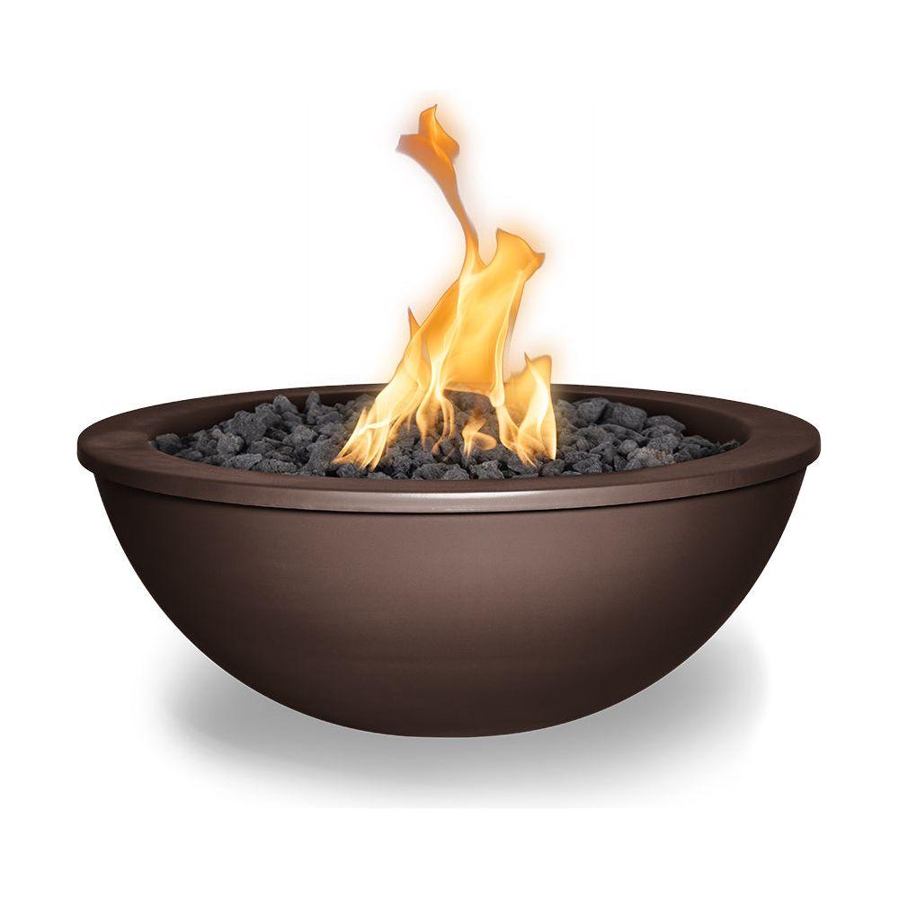 The Outdoor Plus Sedona Powder Coated Metal Fire Pit