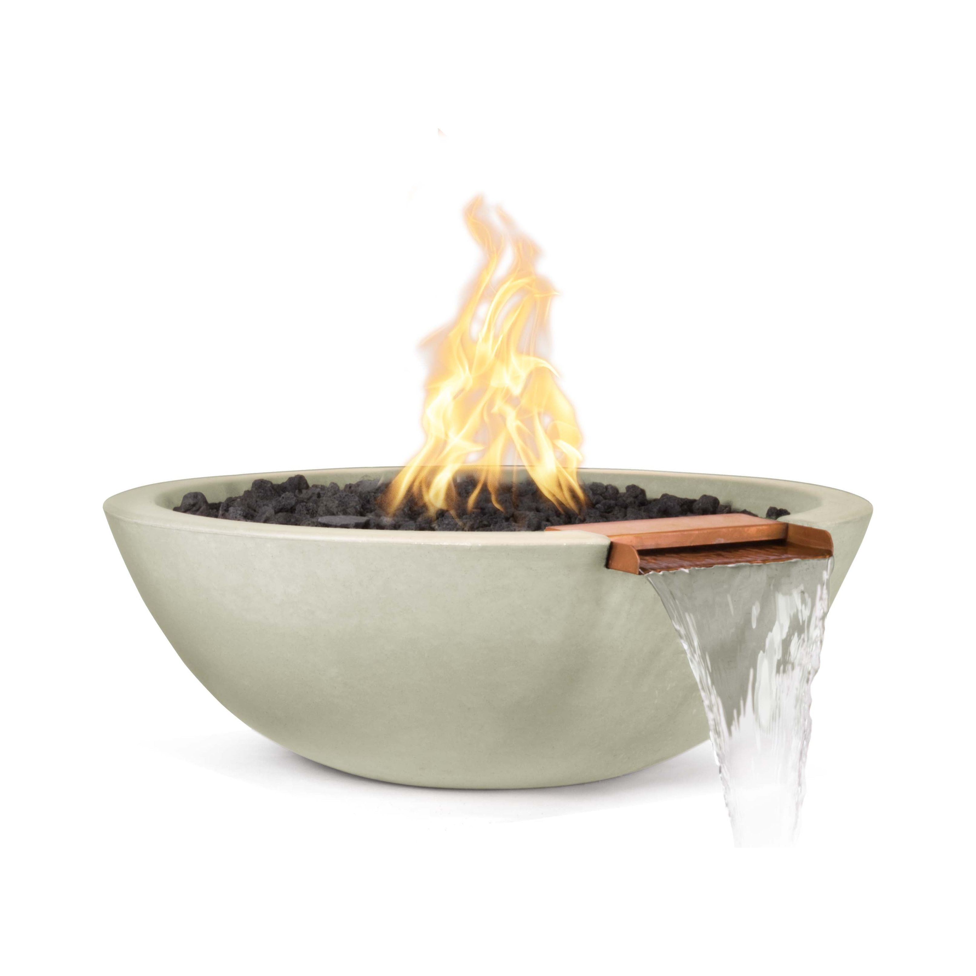 The Outdoor Plus Sedona GFRC Concrete Fire & Water Bowl