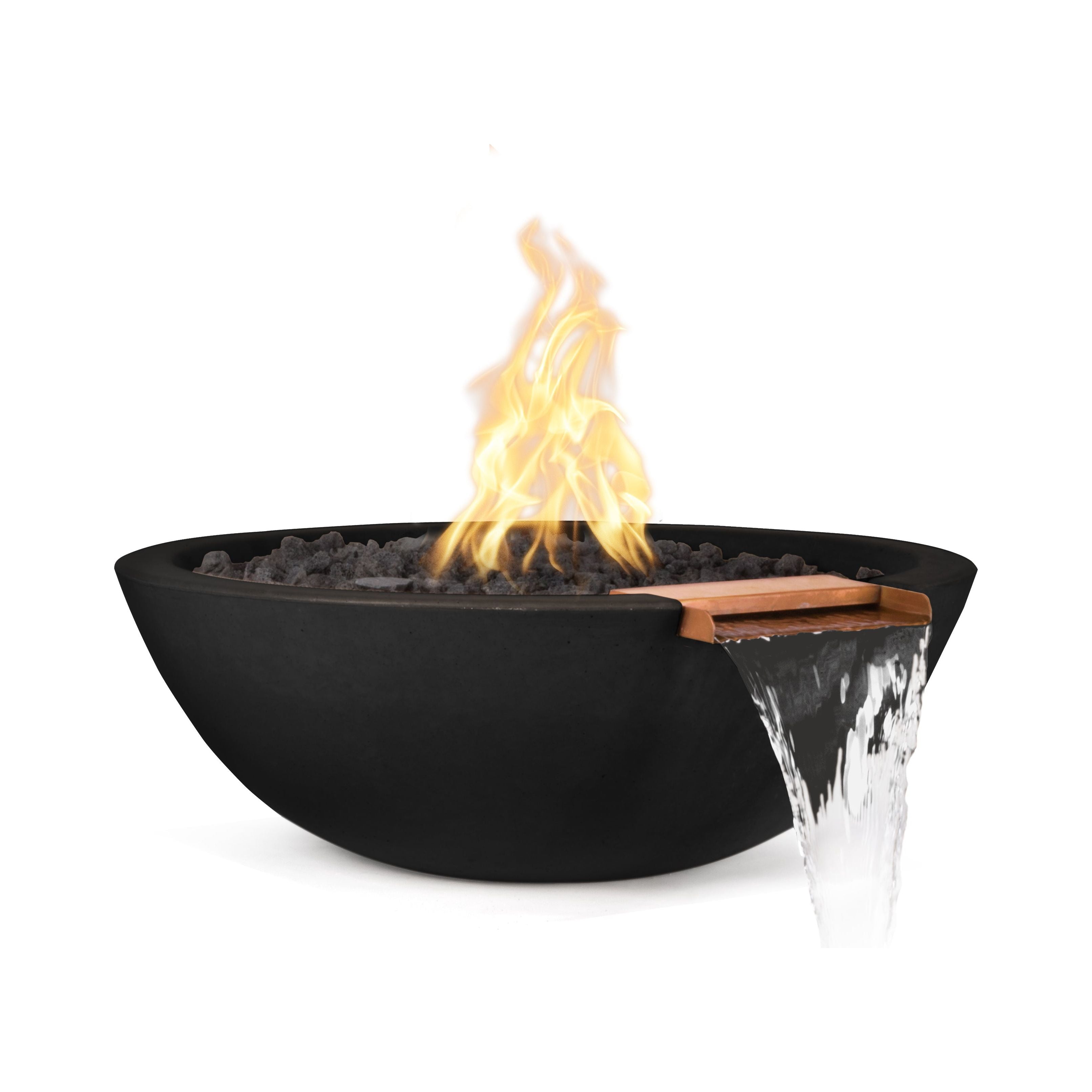 The Outdoor Plus Sedona GFRC Concrete Fire & Water Bowl