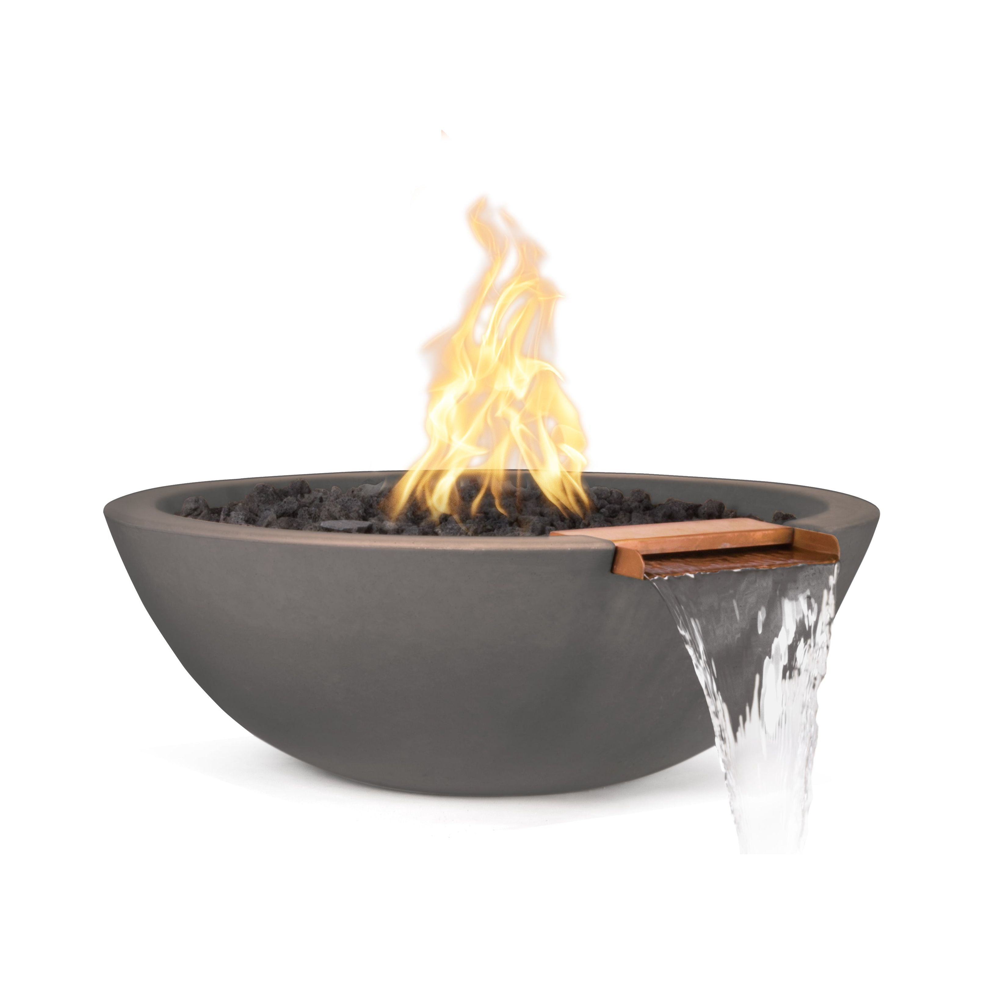 The Outdoor Plus Sedona GFRC Concrete Fire & Water Bowl
