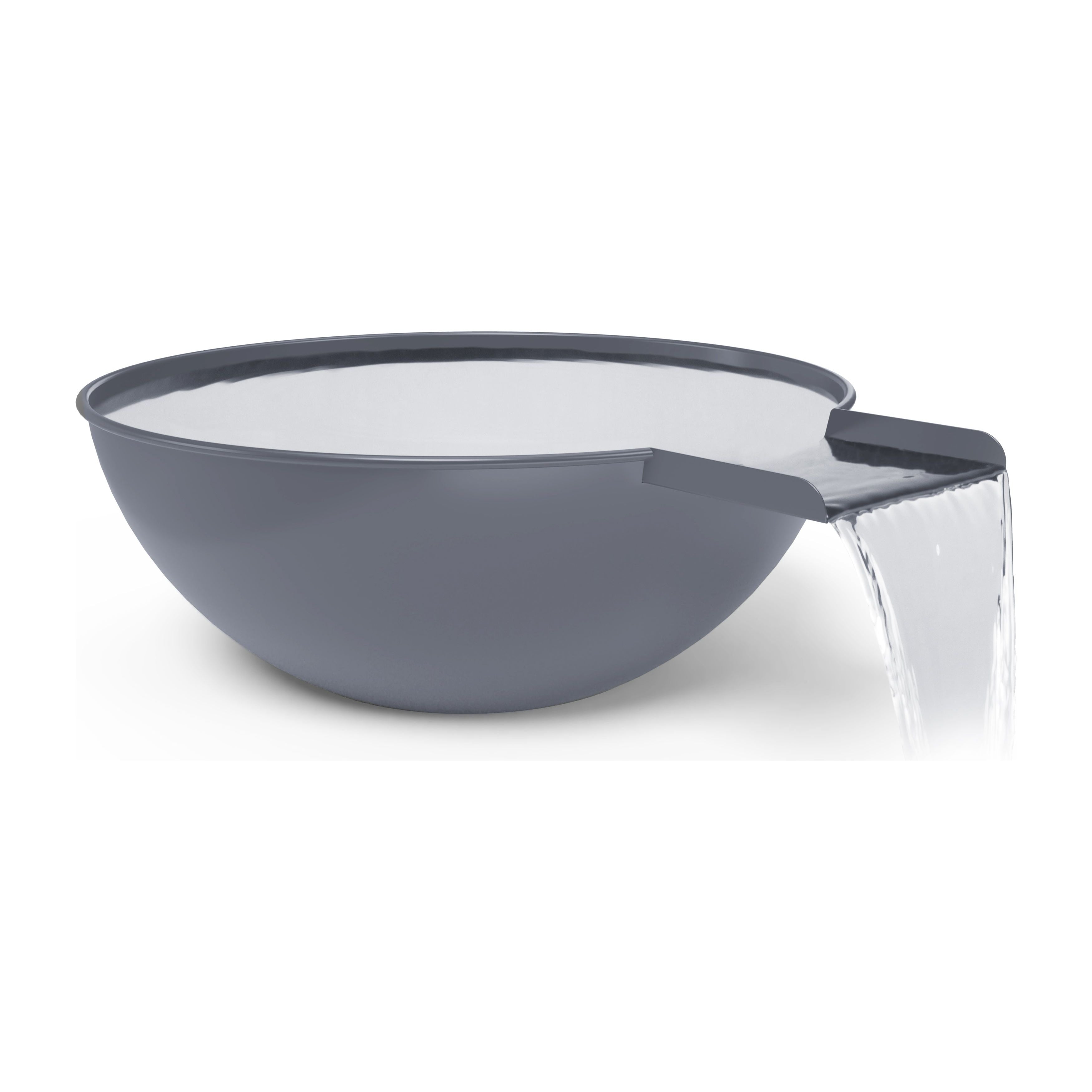 The Outdoor Plus Sedona Powder Coated Metal Water Bowl
