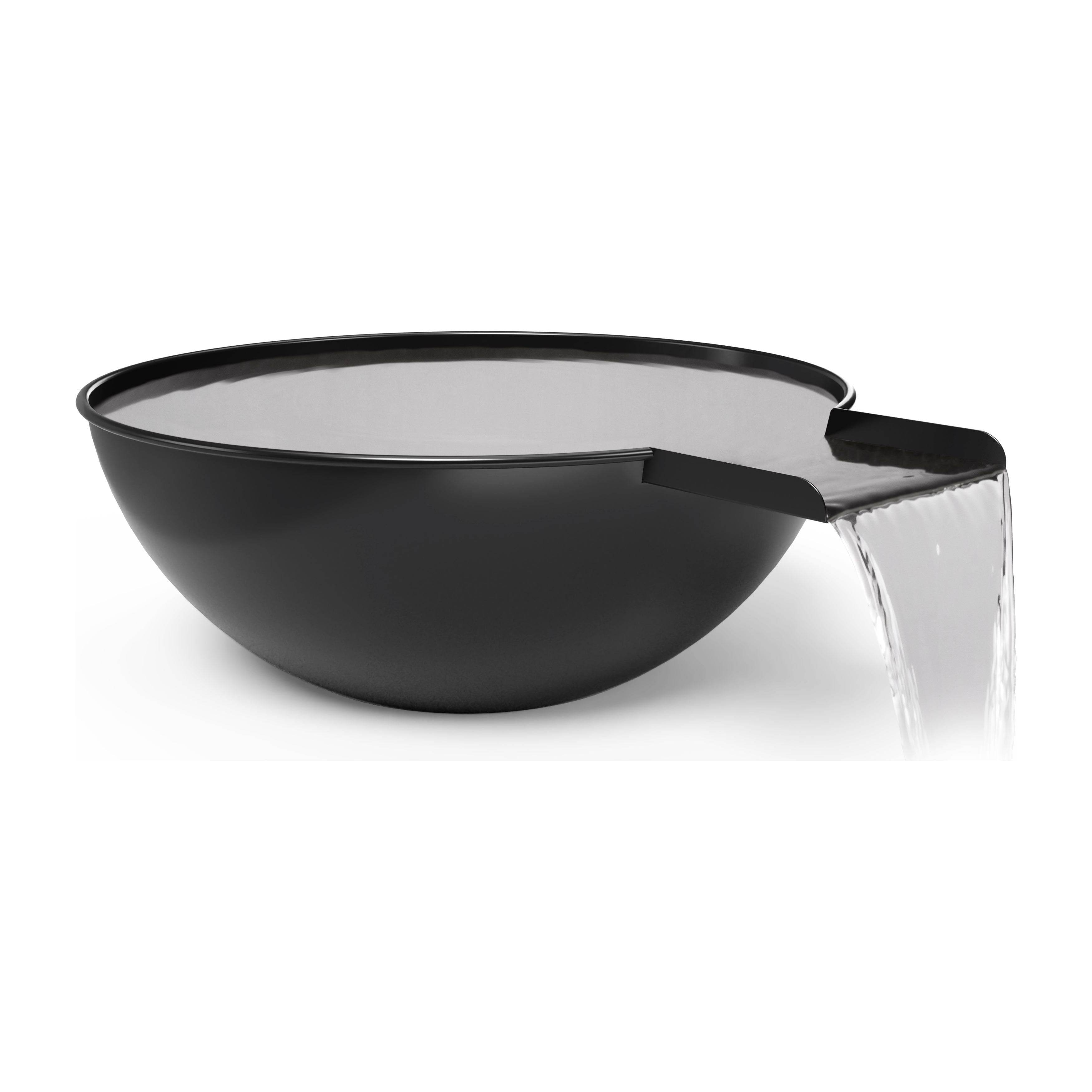 The Outdoor Plus Sedona Powder Coated Metal Water Bowl