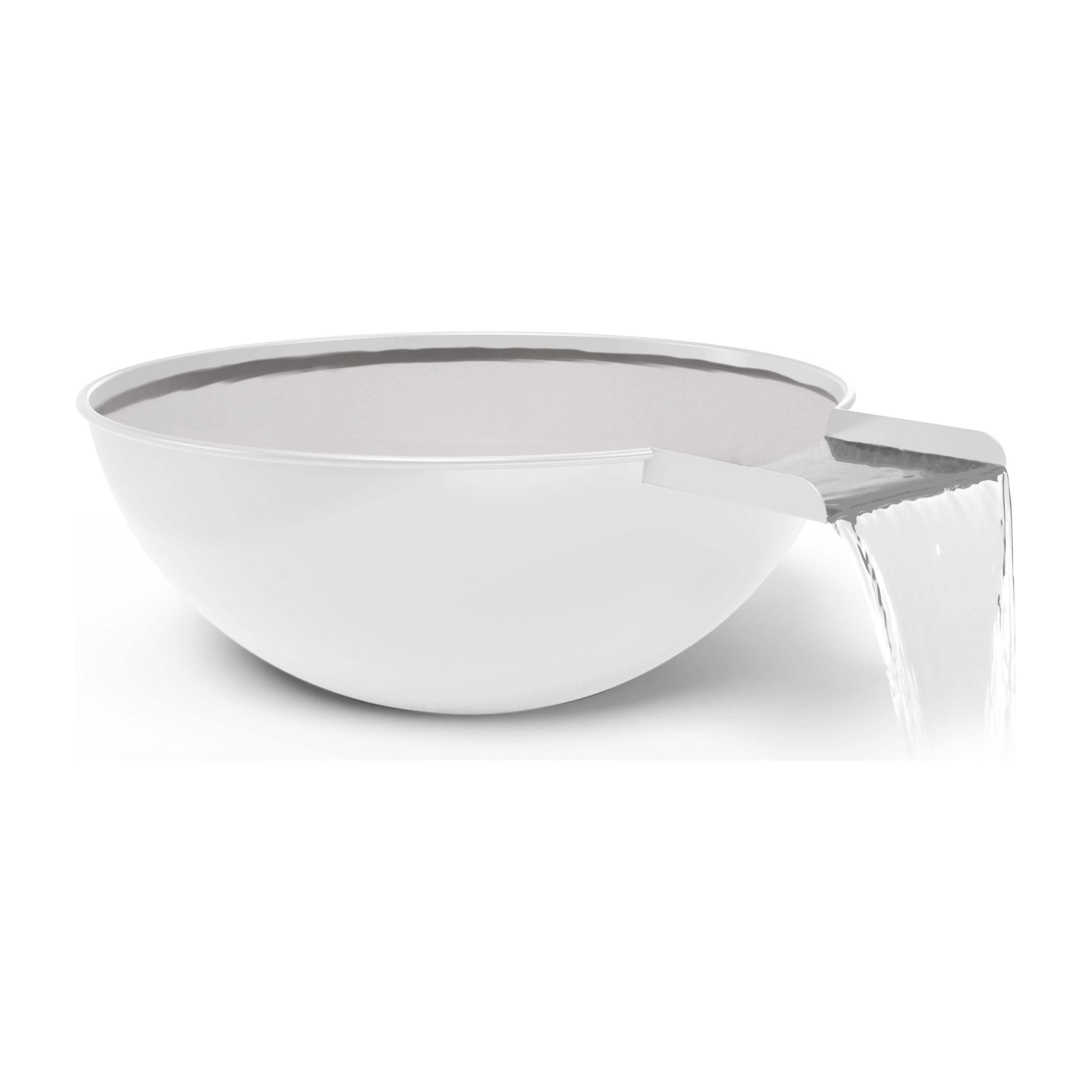 The Outdoor Plus Sedona Powder Coated Metal Water Bowl