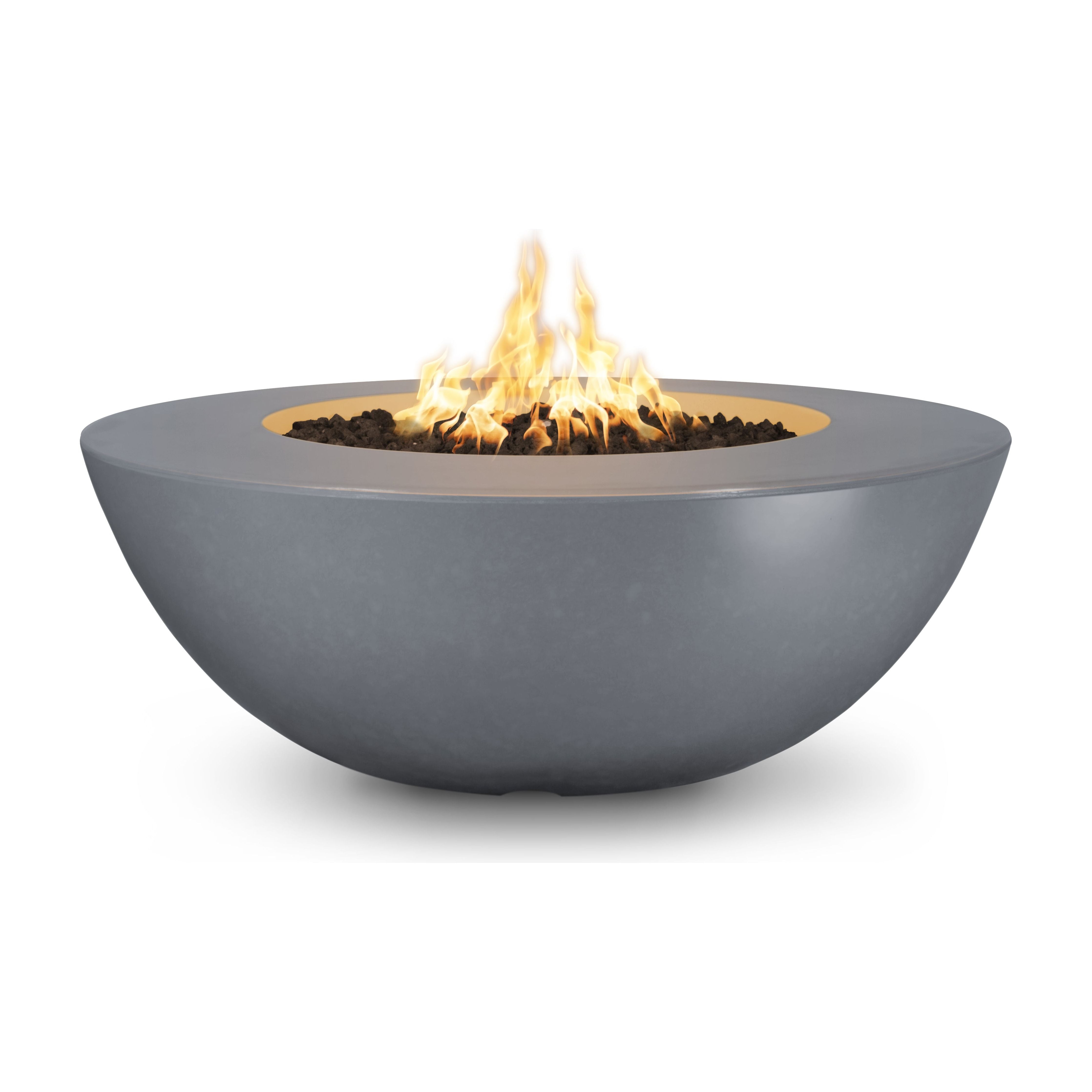 The Outdoor Plus Sedona GFRC Concrete Fire Pit - Wide Ledge