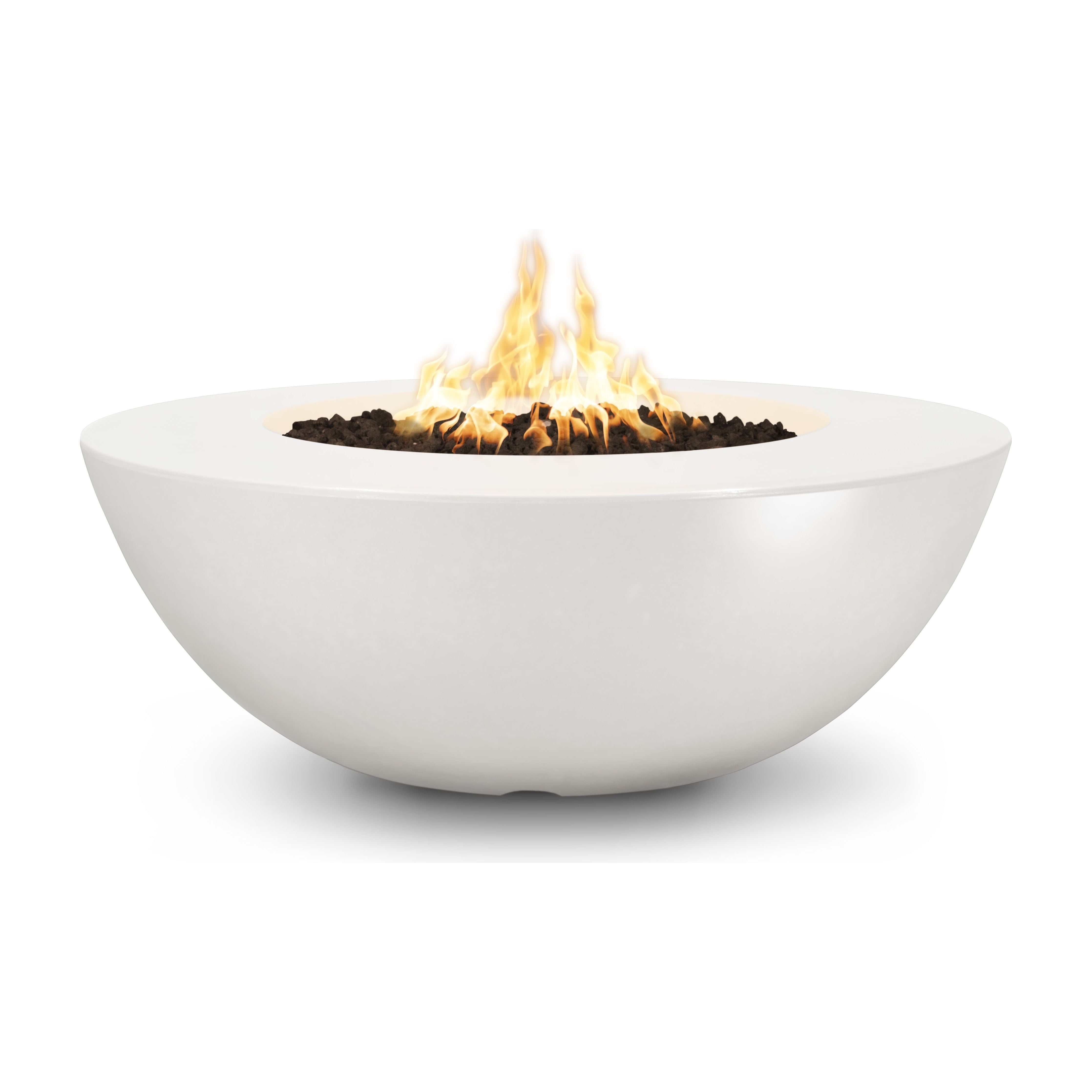 The Outdoor Plus Sedona GFRC Concrete Fire Pit - Wide Ledge