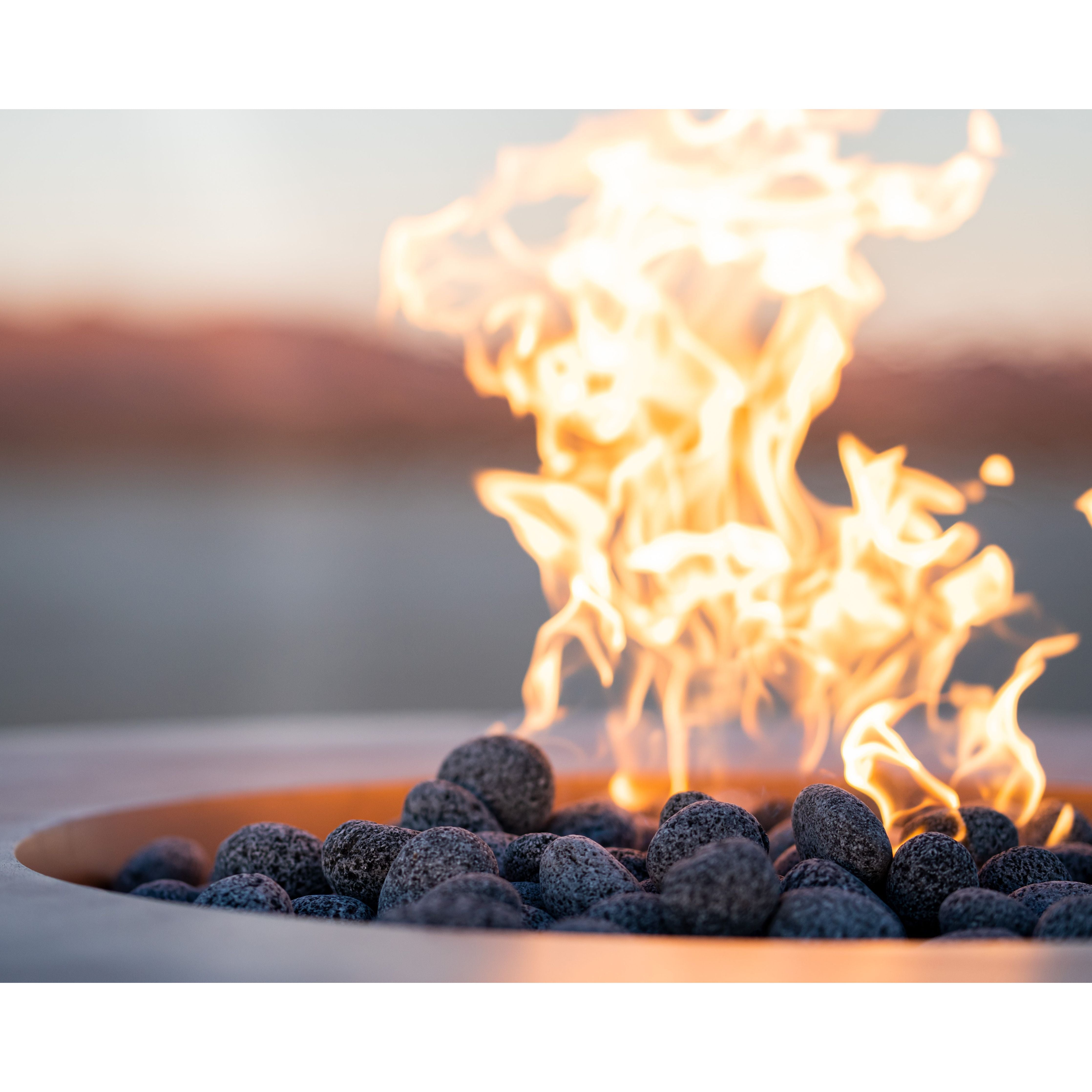 The Outdoor Plus Outback Round Concrete Fire Pit