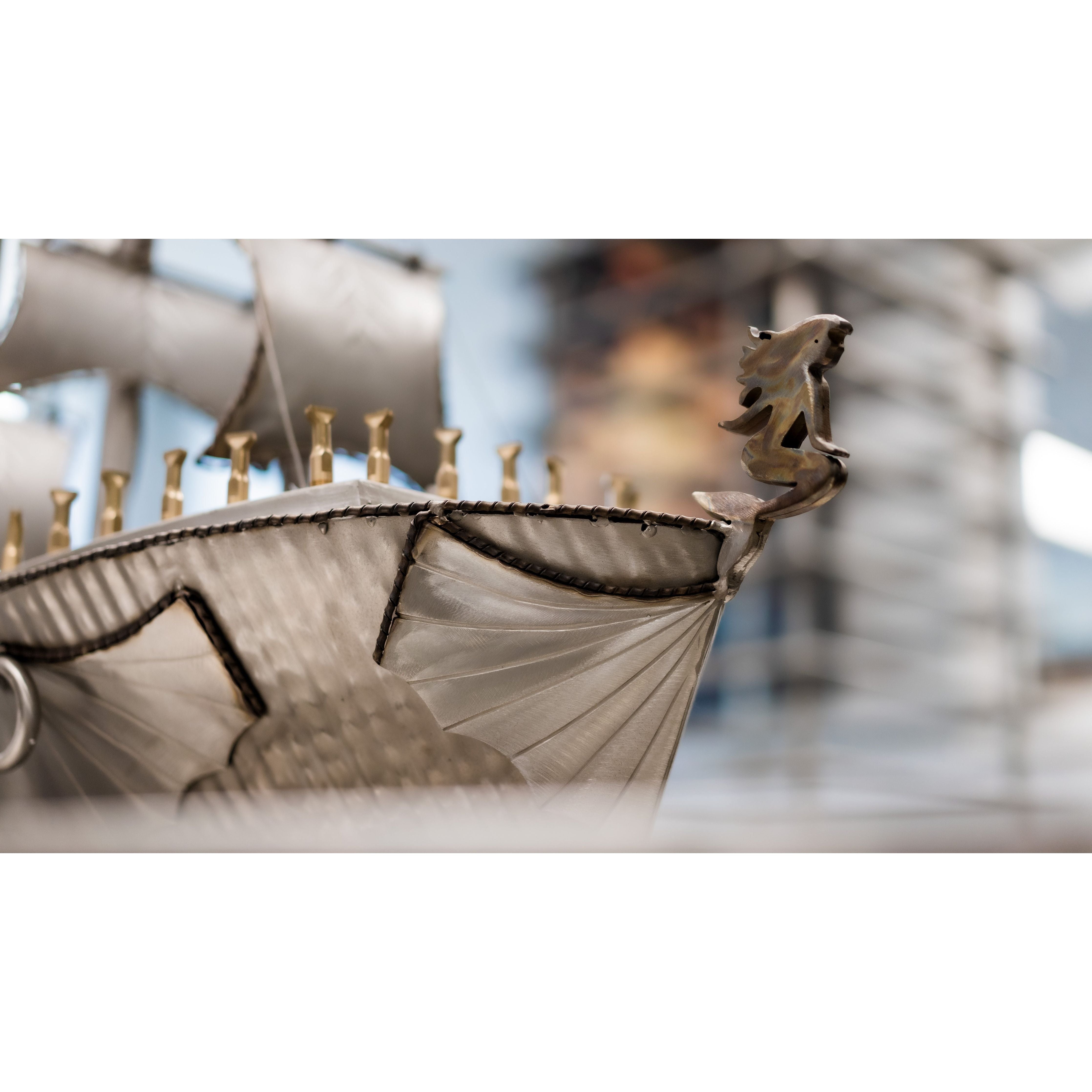 The Outdoor Plus La Pinta Stainless Steel Top & Powder Coated Metal Base Fire Pit