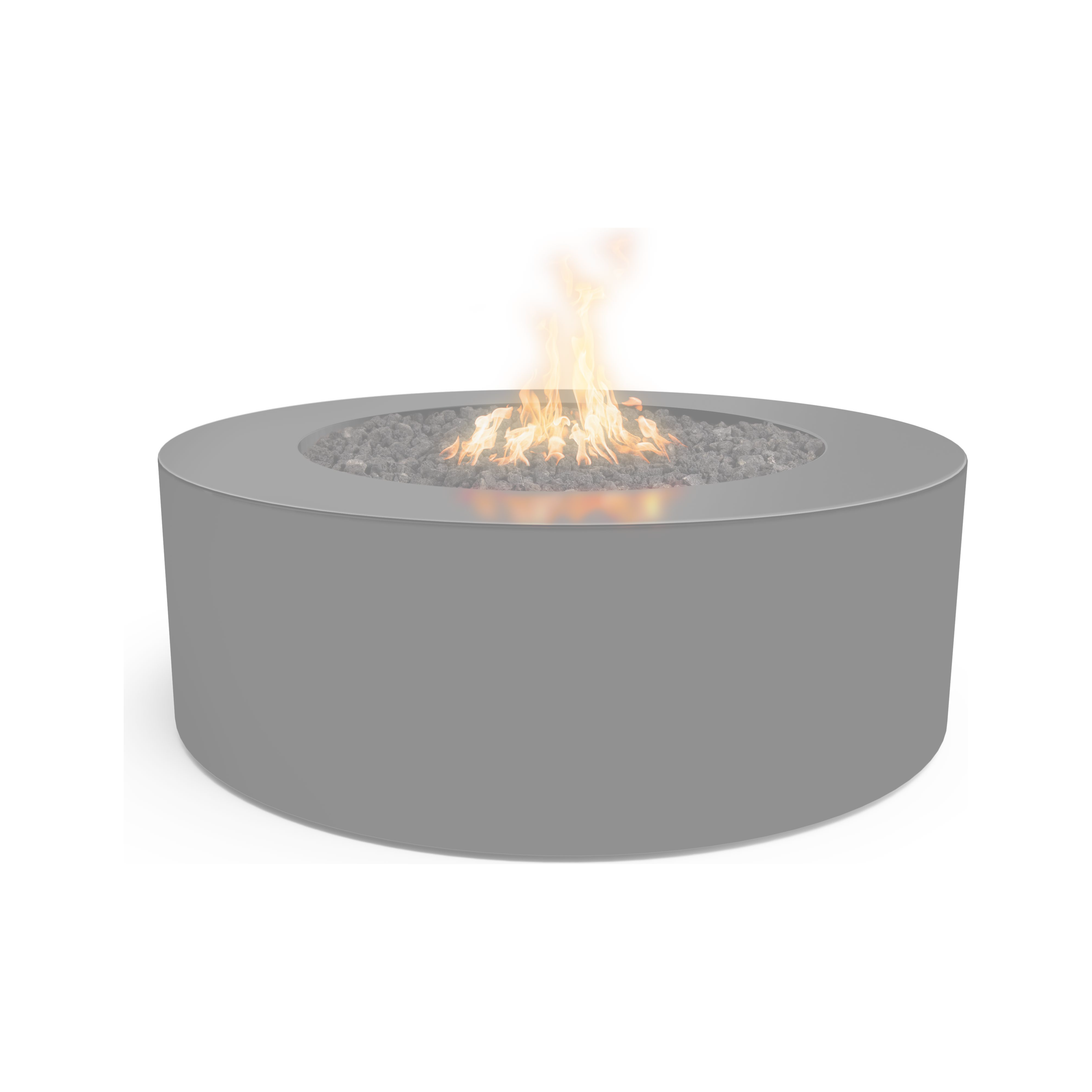 The Outdoor Plus Unity 24″ Tall Round Powder Coated Metal Fire Pit
