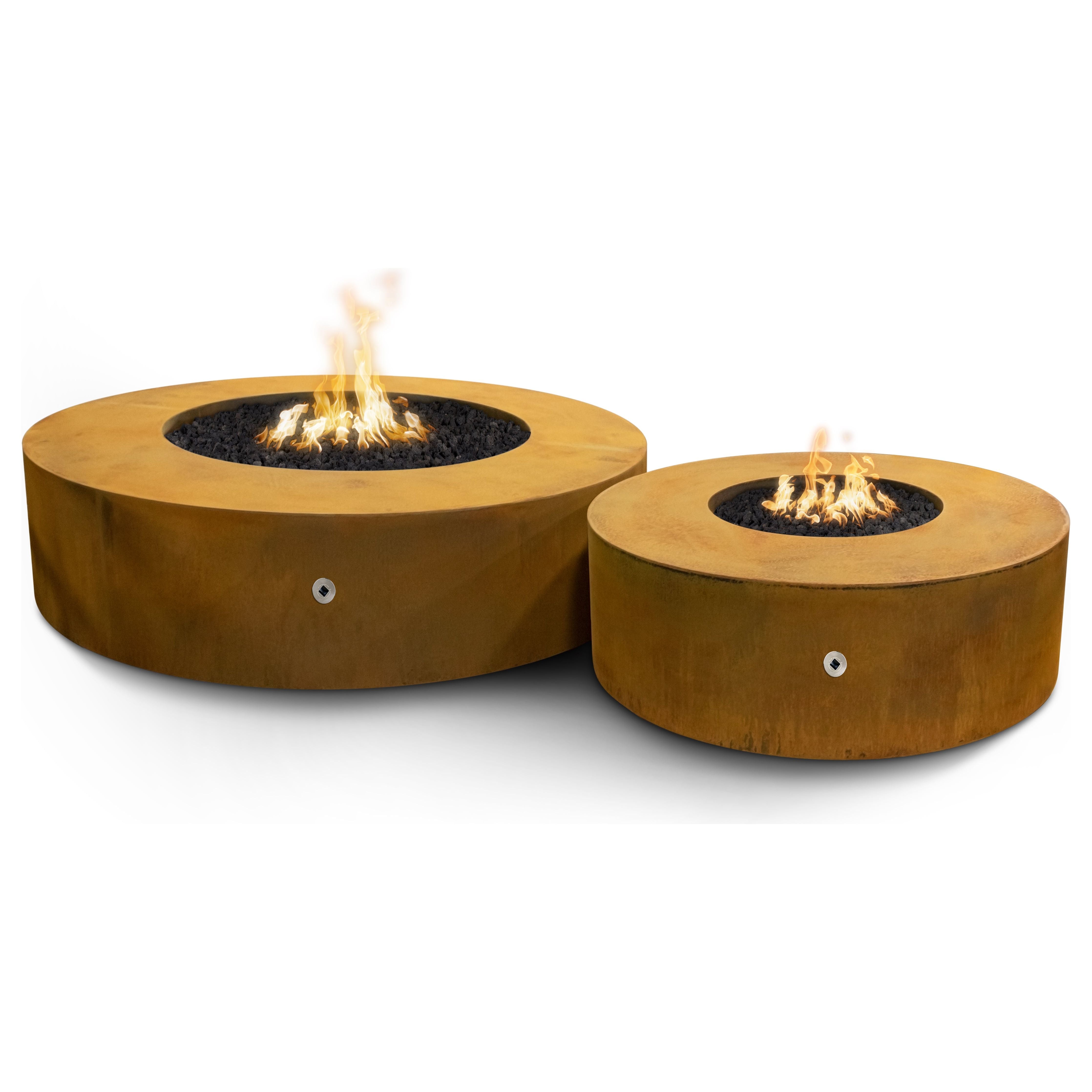 The Outdoor Plus Unity 24″ Tall Round Metal Fire Pit