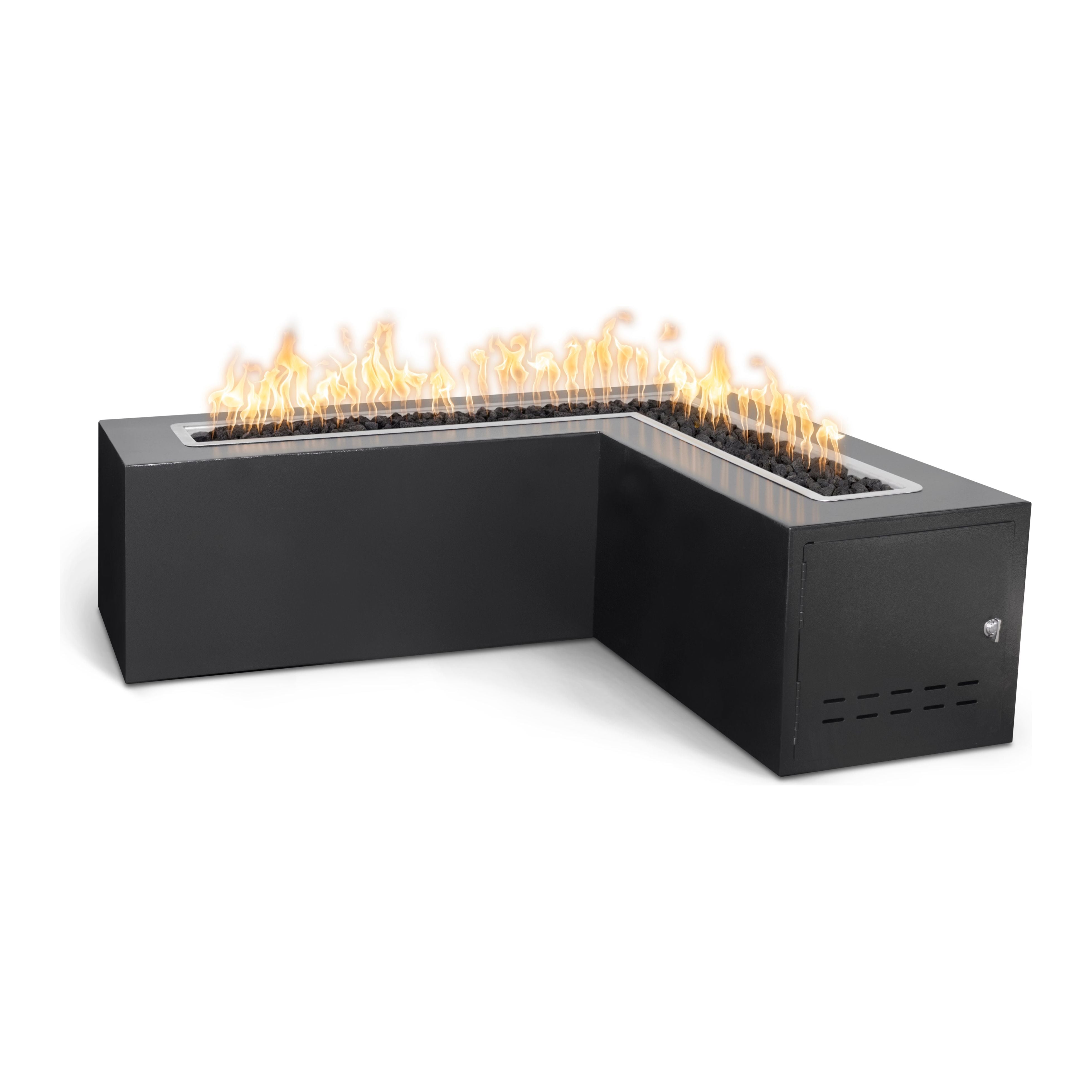 The Outdoor Plus Whitney Powder Coated Metal Fire Table