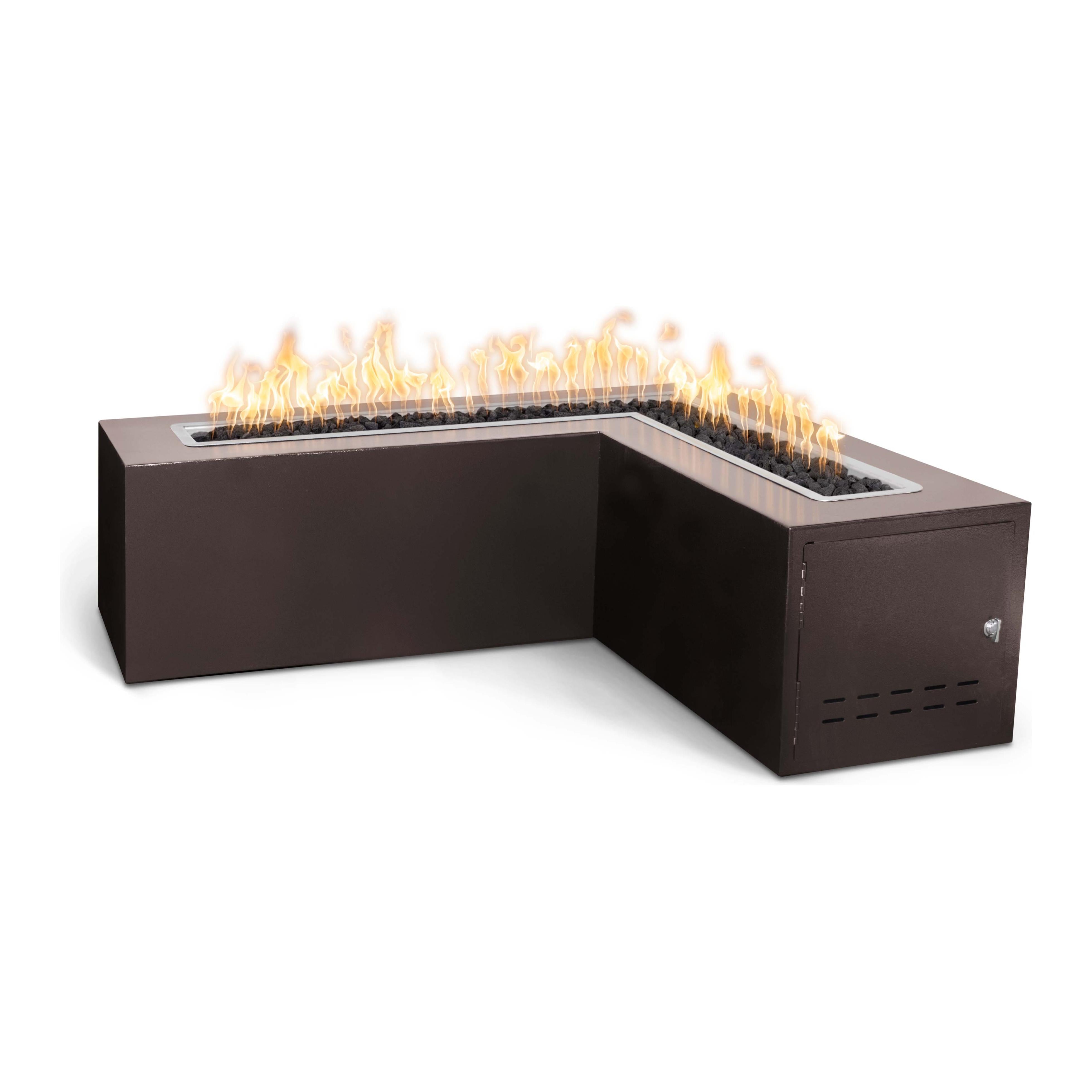 The Outdoor Plus Whitney Powder Coated Metal Fire Table