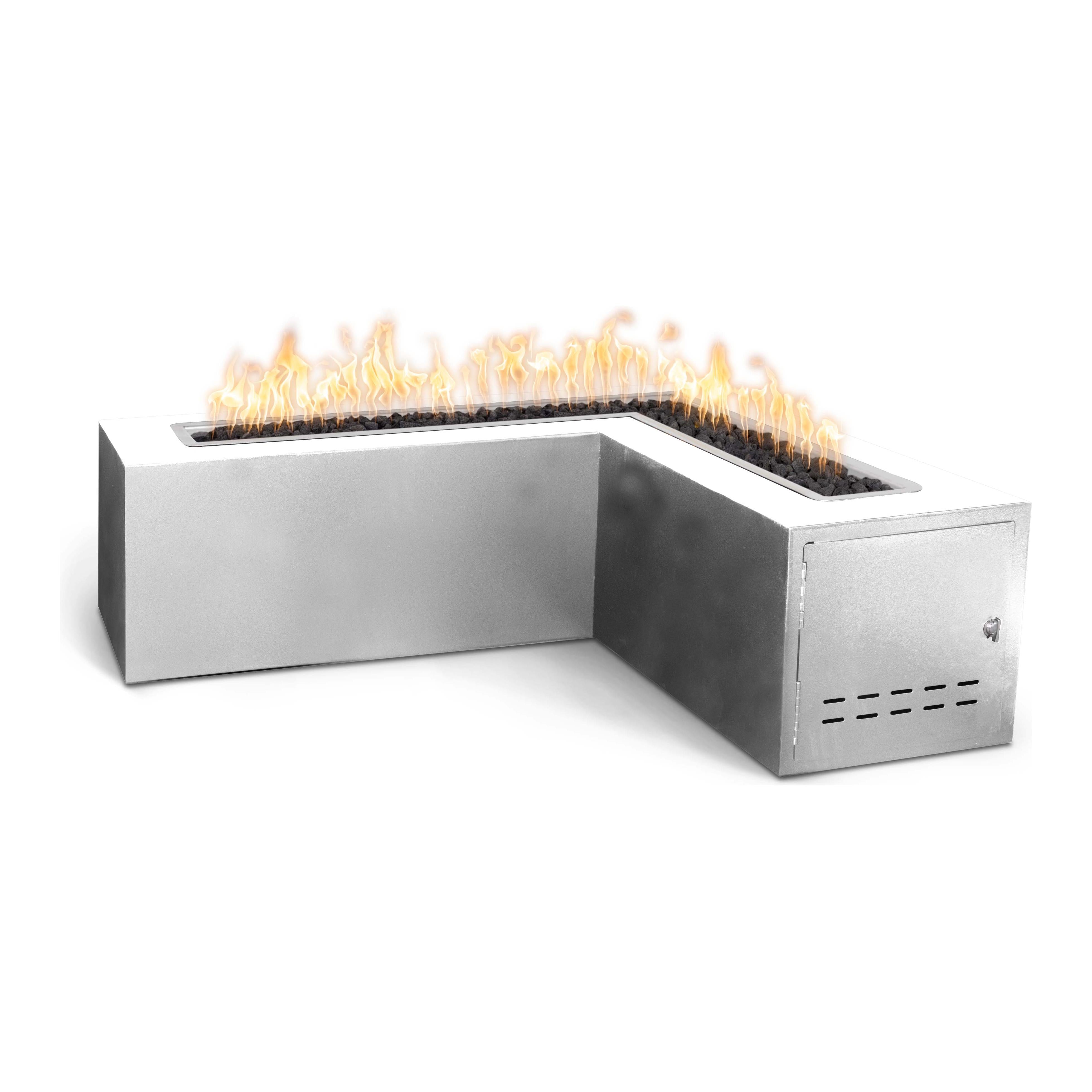 The Outdoor Plus Whitney Powder Coated Metal Fire Table