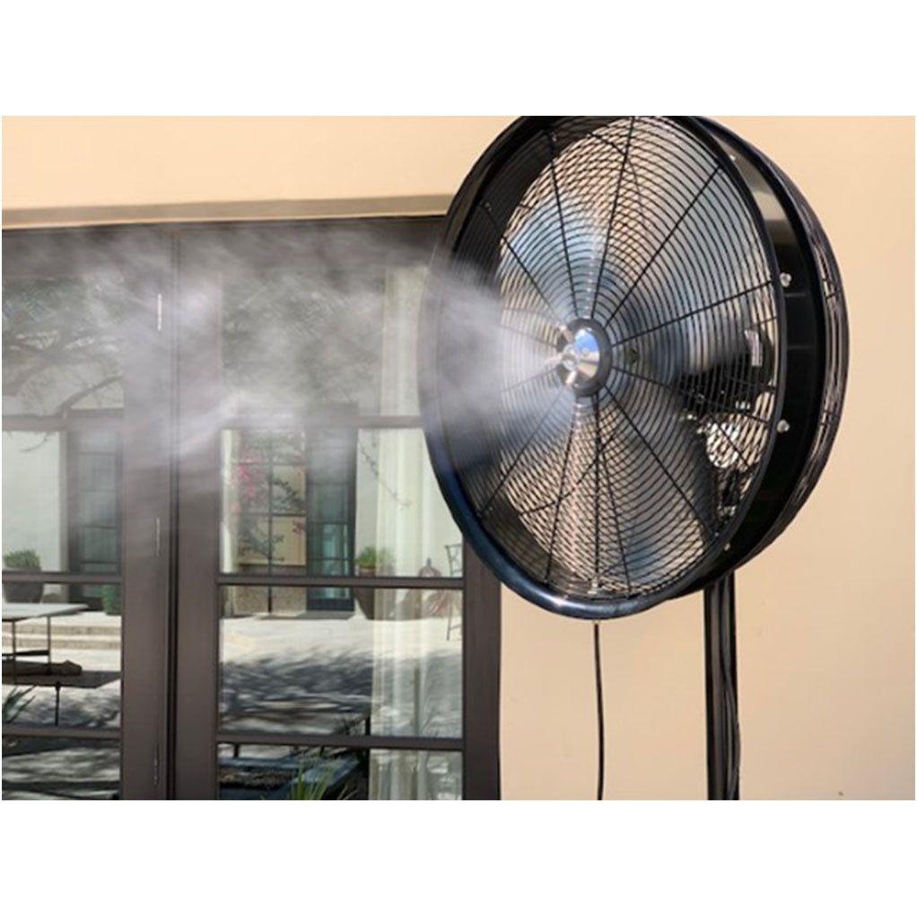 Aeromist Oscillating Fan Misting Kit with Pedestal Base