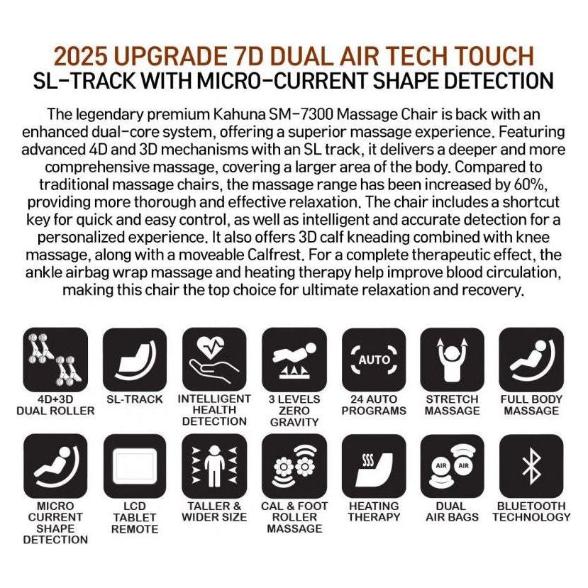 Kahuna Dios-7300 7D Massage Chair