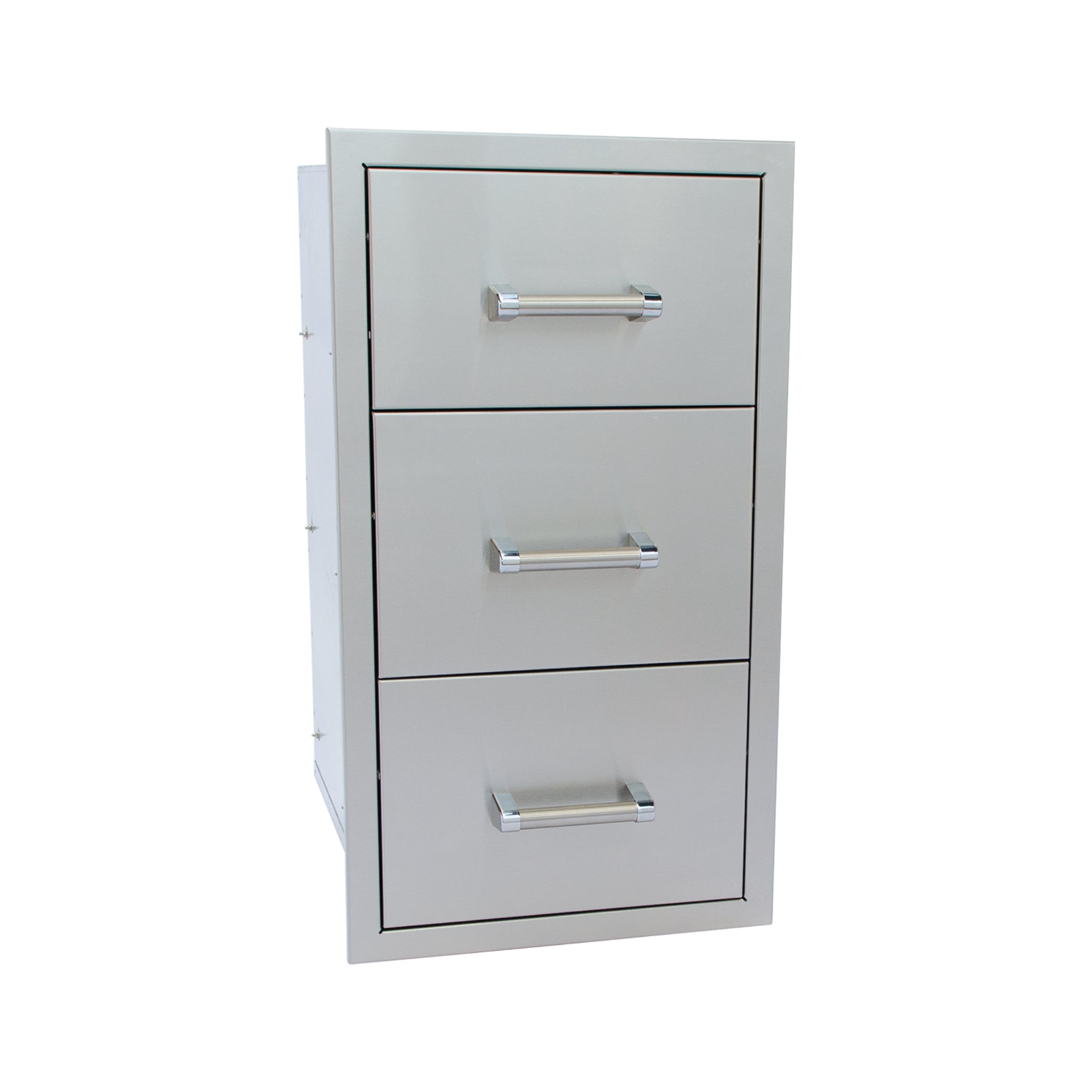 KoKoMo Grills 29" Stainless Steel Outdoor Kitchen Triple Drawer