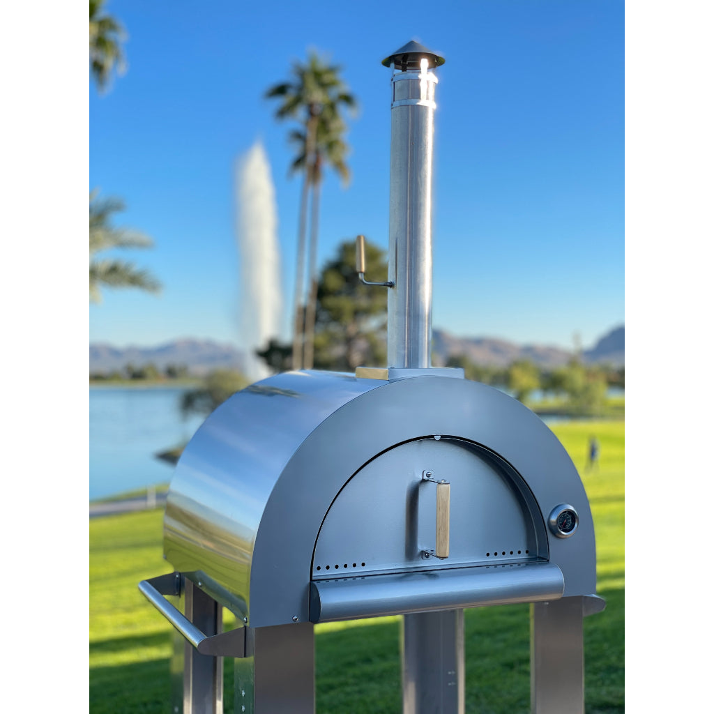 KoKoMo Grills 32" Wood Fired Stainless Steel Pizza Oven