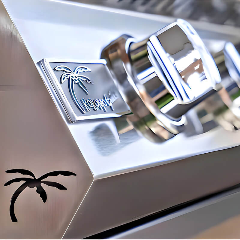 KoKoMo Grills 40" 5 Burner Built In Gas Grill with Infrared Back Burner