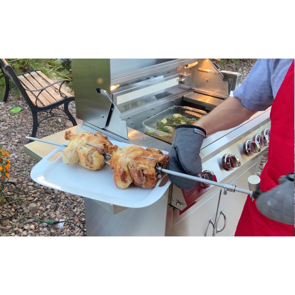 KoKoMo Grills Professional 40" 5 Burner BBQ Freestanding Gas Grill with Cart