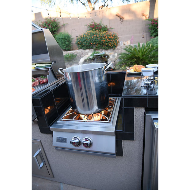 KoKoMo Grills Professional Built-in Power Burner with Led Lights