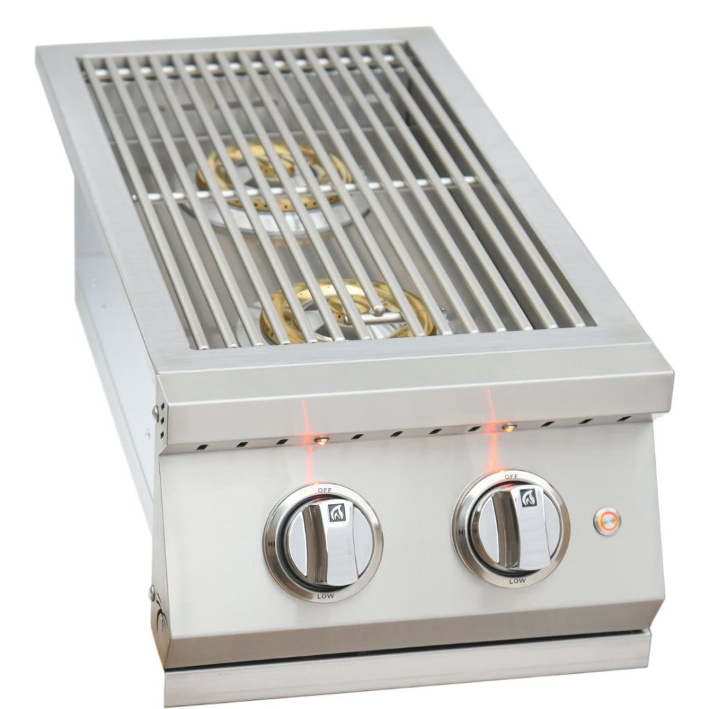 KoKoMo Grills Professional Double Built-In Side Burner