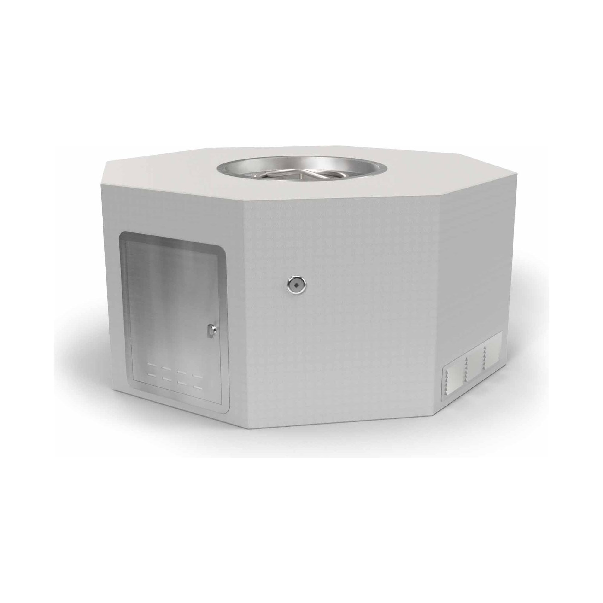 The Outdoor Plus Octagon Ready to Finish Fire Pit Form