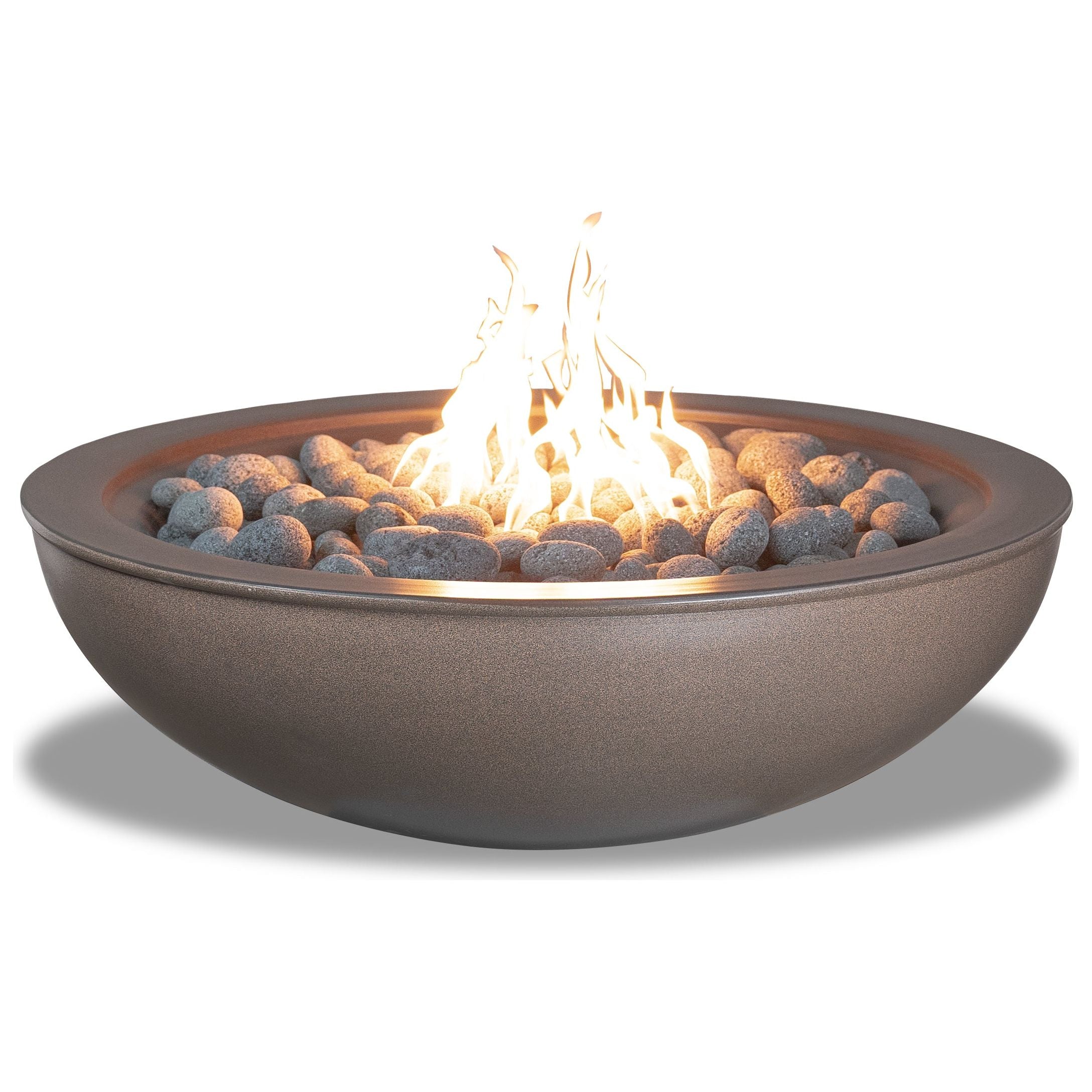 The Outdoor Plus Sedona Powder Coated Metal Fire Pit