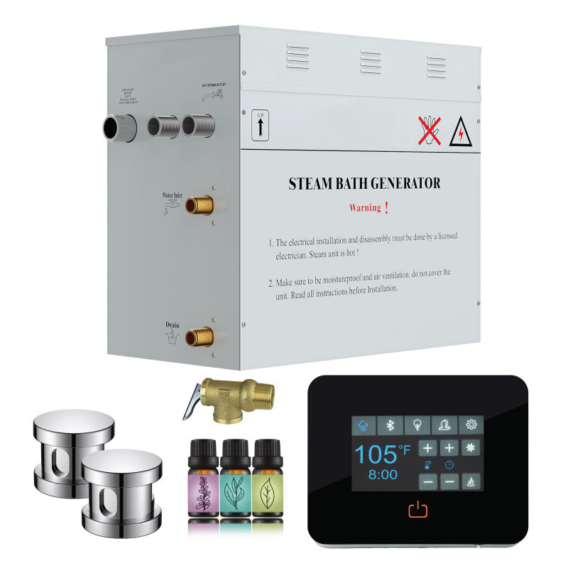 Builders Series Steam Bath Generator with QuickStart Technology and Digital Touchpad