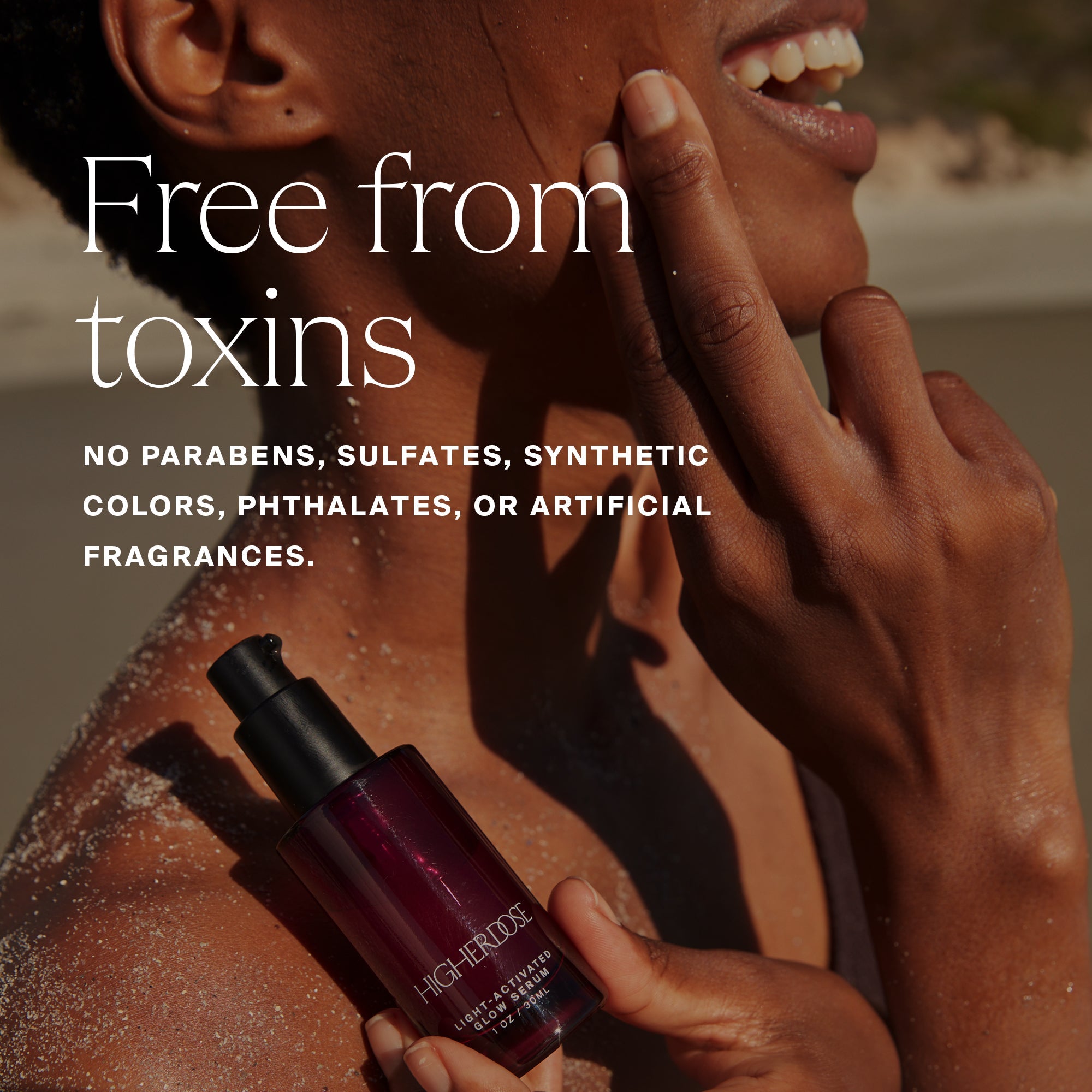 Light-Activated Glow Serum