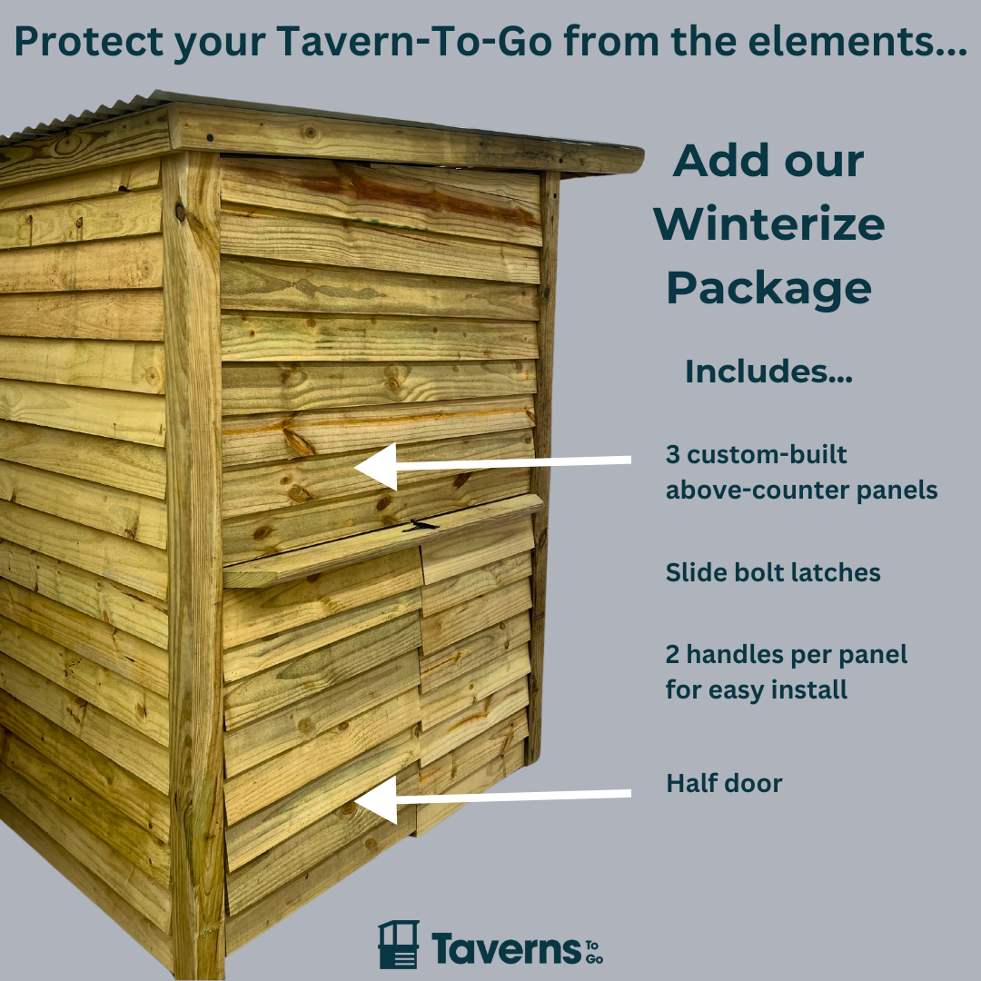 Taverns-To-Go Winterize Panels Package