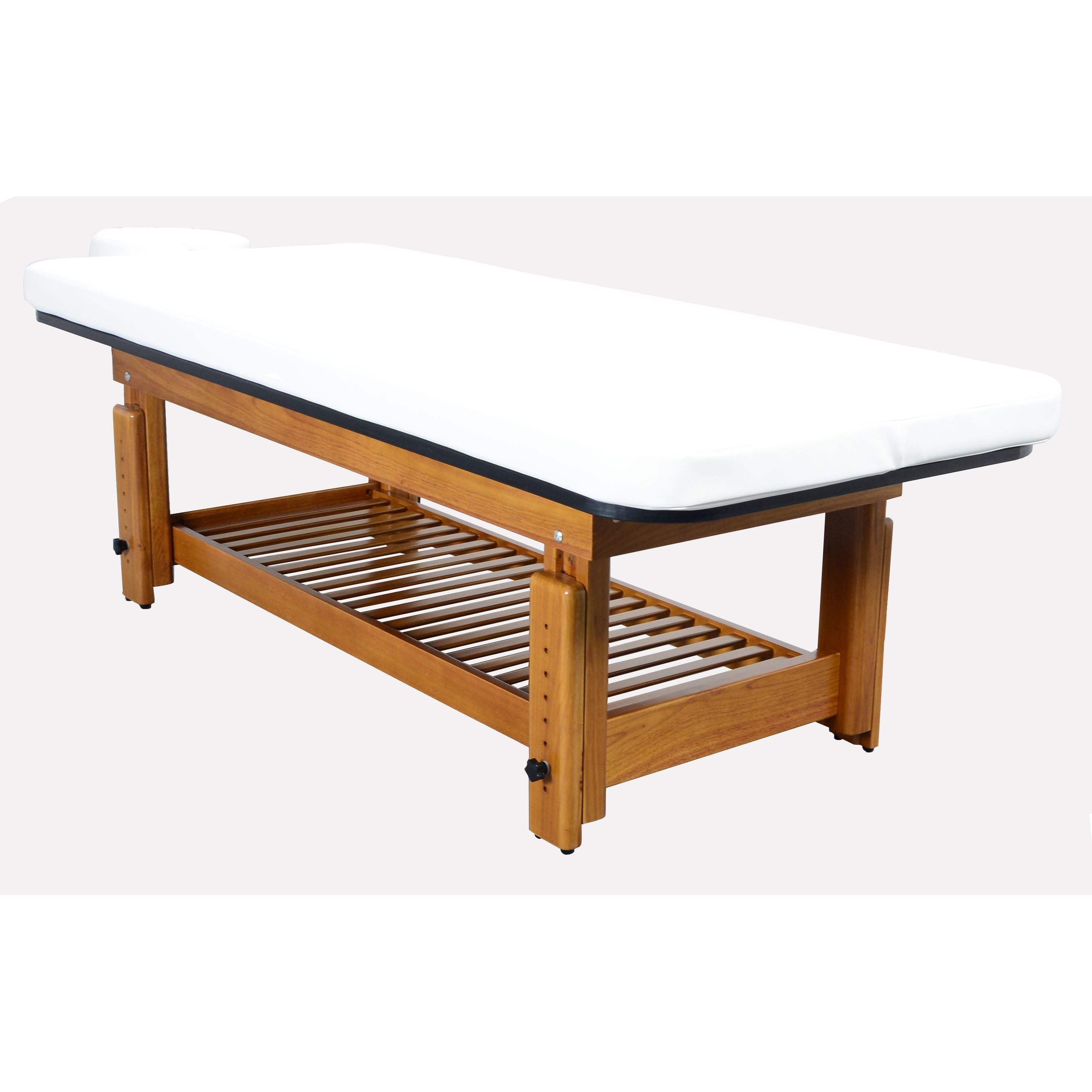 TouchAmerica Solterra Indoor/Outdoor Solid Teak Spa and Massage Table