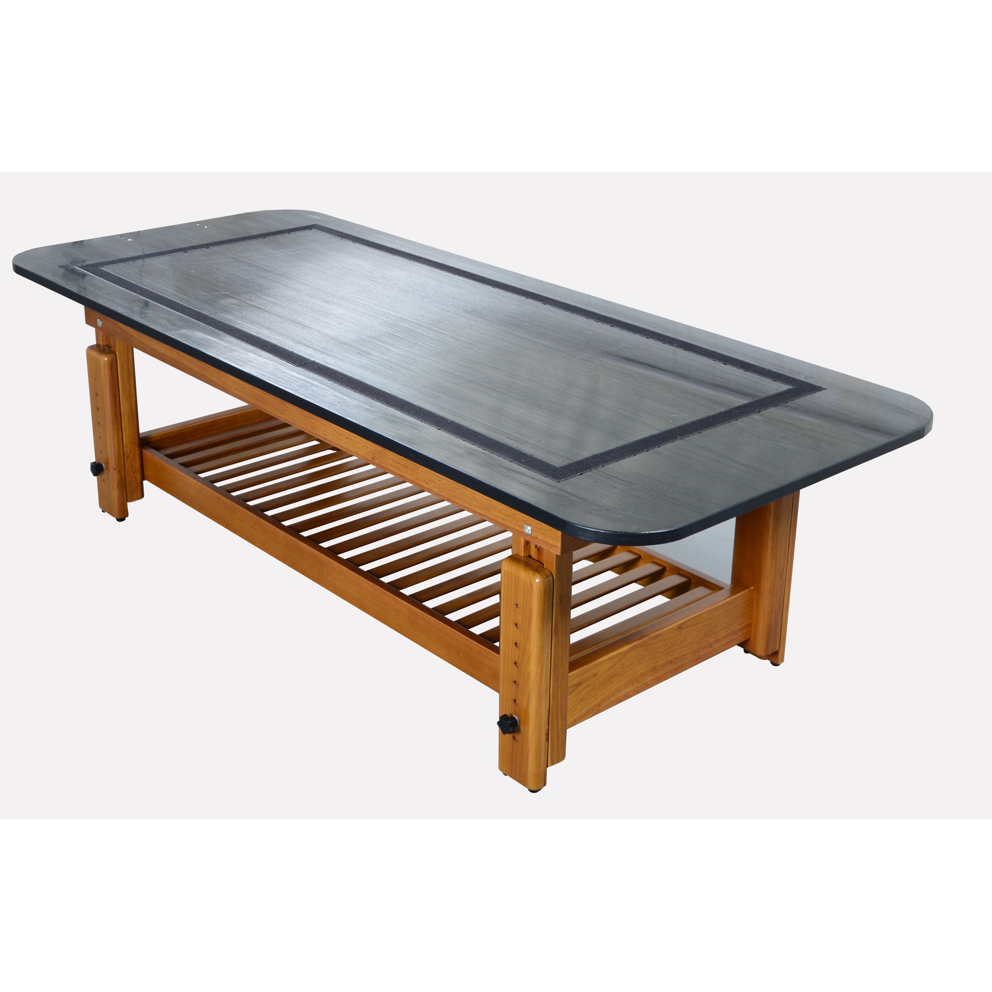 TouchAmerica Solterra Indoor/Outdoor Solid Teak Spa and Massage Table