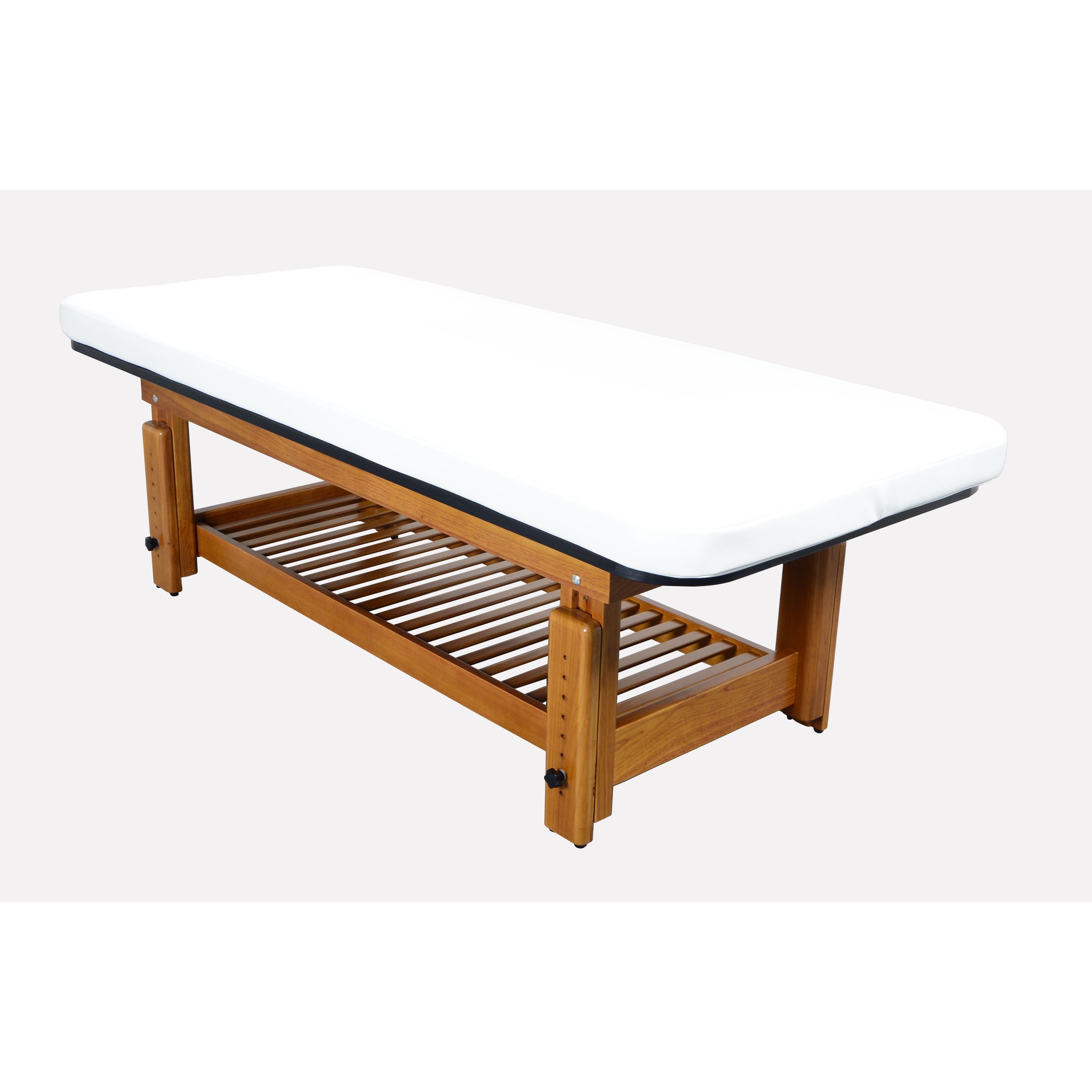 TouchAmerica Solterra Indoor/Outdoor Solid Teak Spa and Massage Table