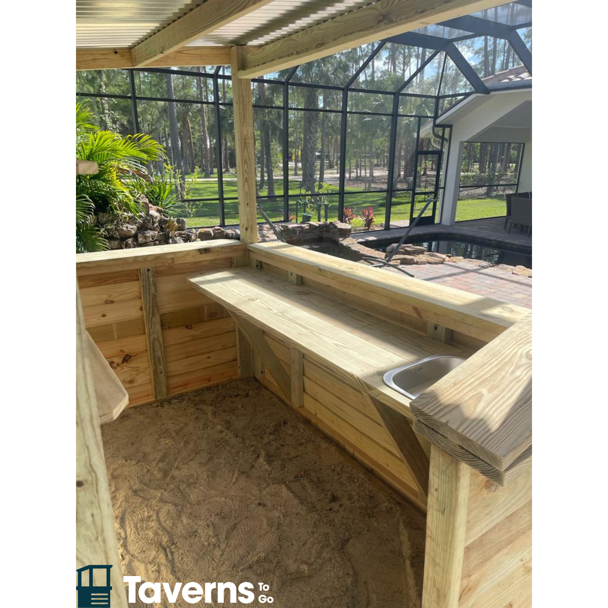 Taverns-To-Go 20" Bar Top Upgrade