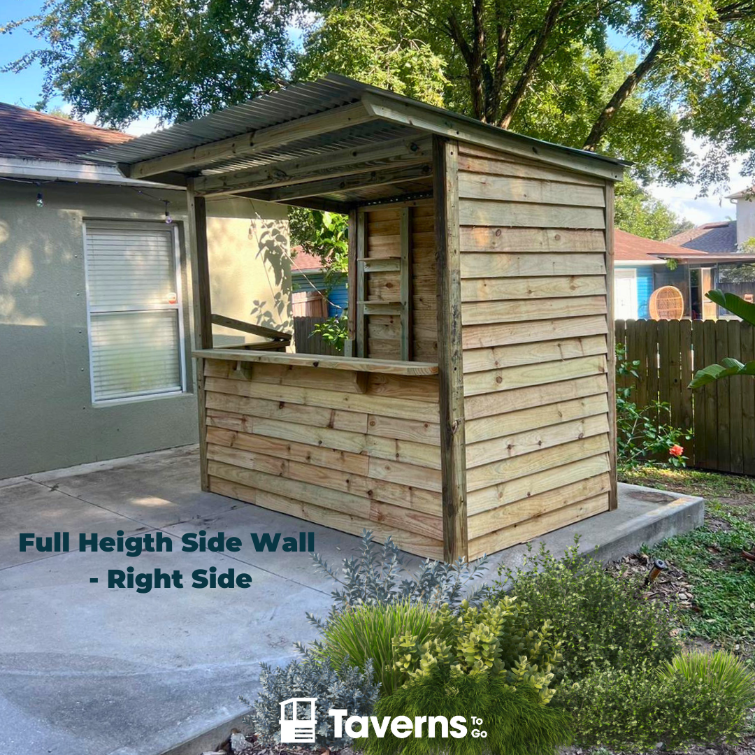 Taverns-To-Go Full-Height Side Wall Add-On