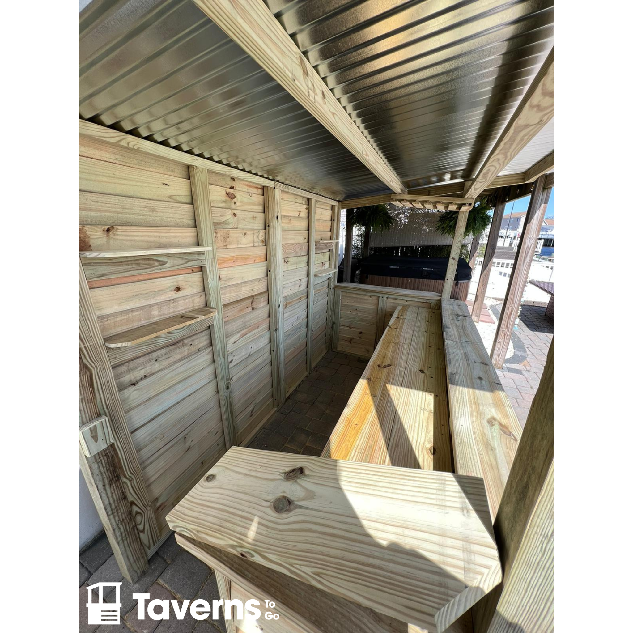 Taverns-To-Go 20" Bar Top Upgrade