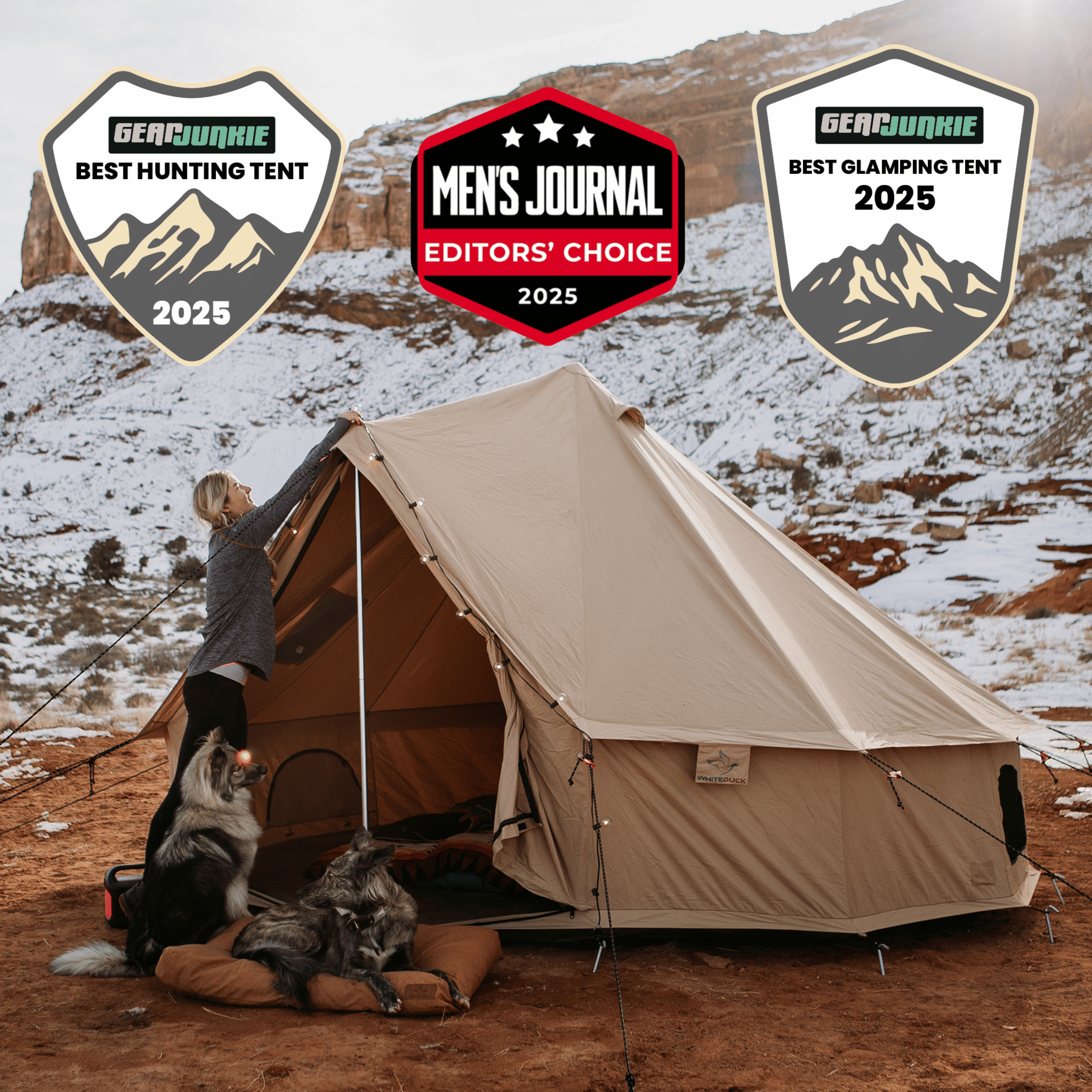 White Duck Outdoors 16' Regatta Bell Tent (Water Repellent)