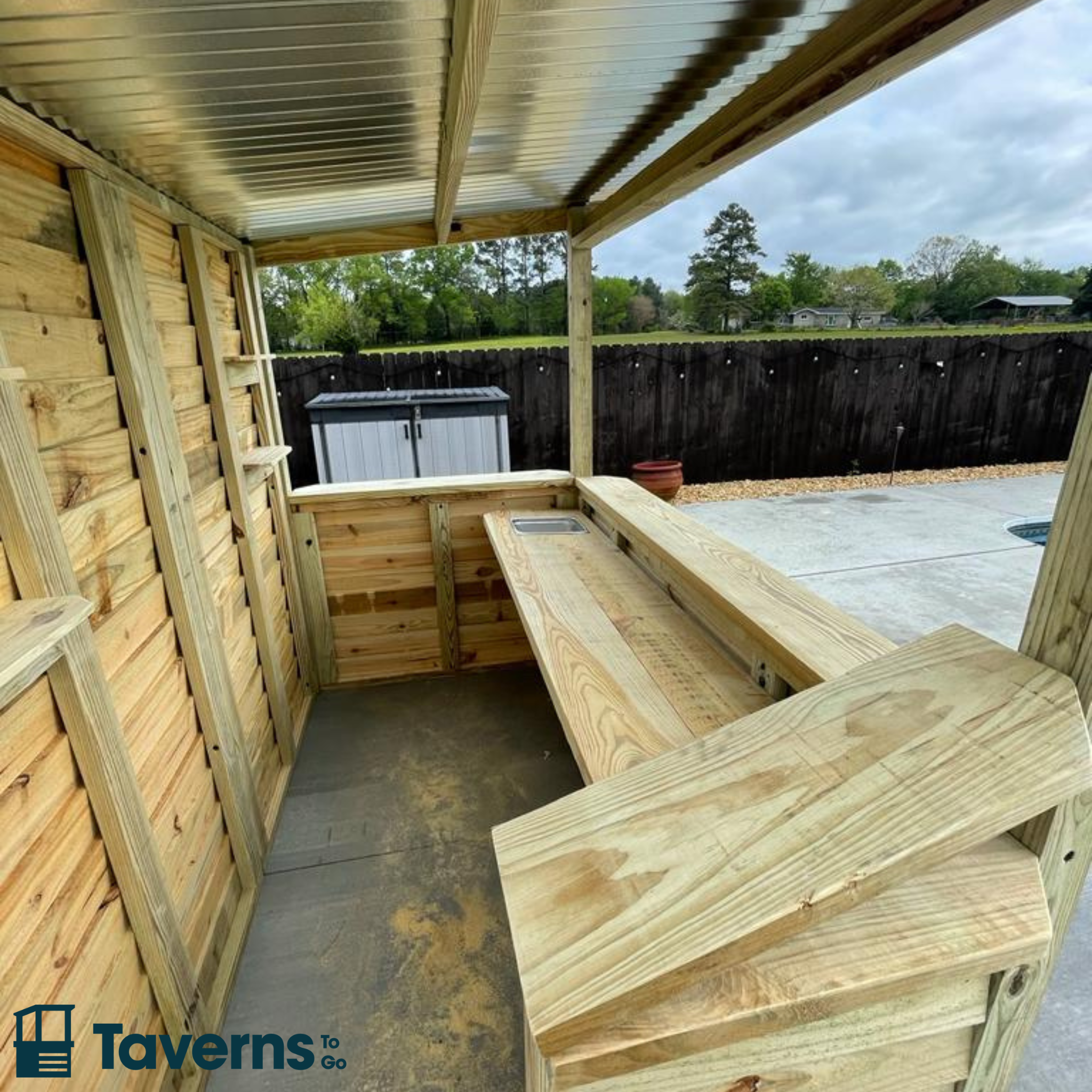 Taverns-To-Go 20" Bar Top Upgrade