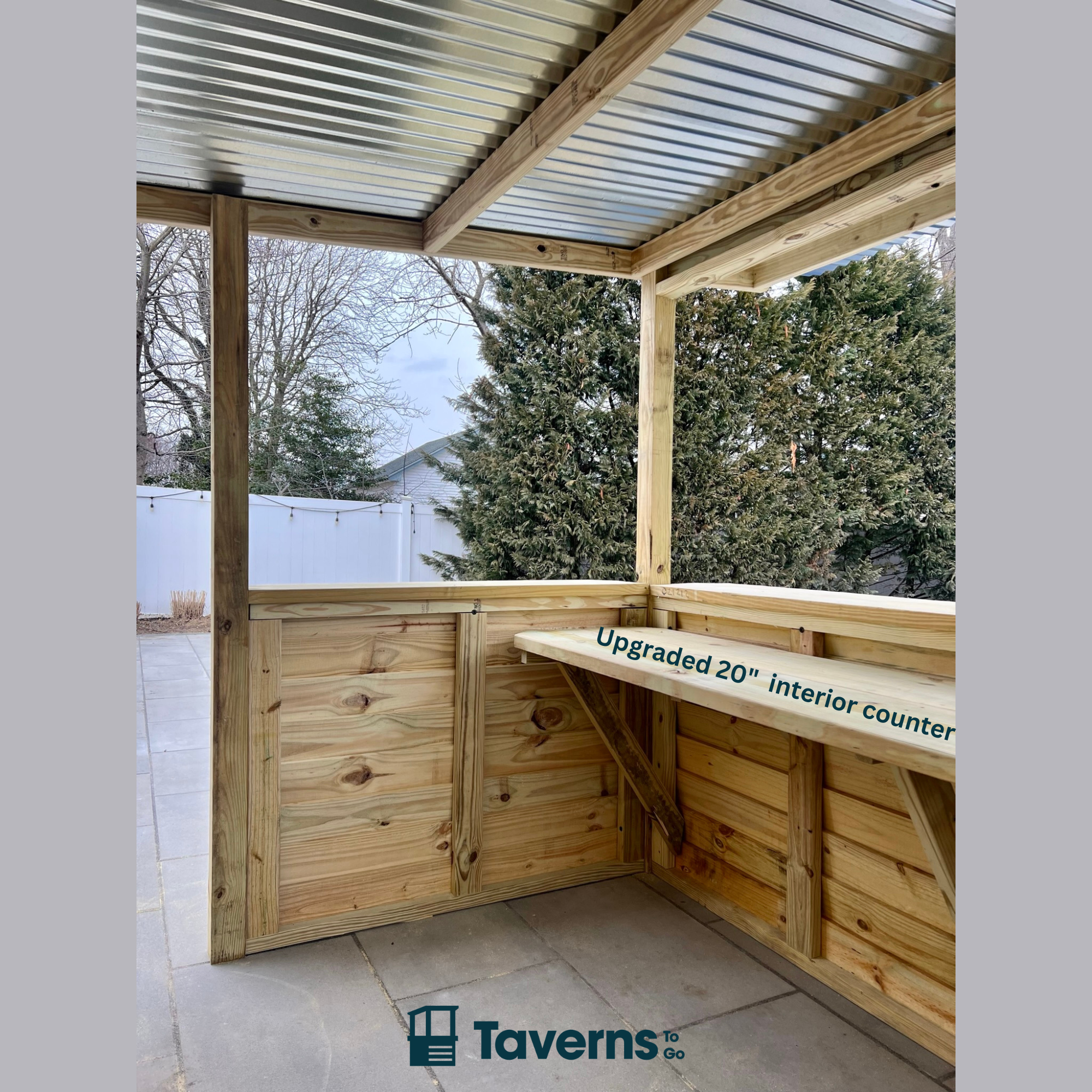 Taverns-To-Go 10 x 7 The 7-Up (X-Large) Yard Bar