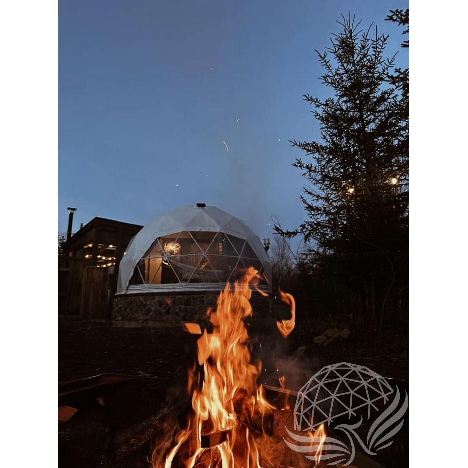 Phoenix Domes 20ft / 6m Glamping Dome