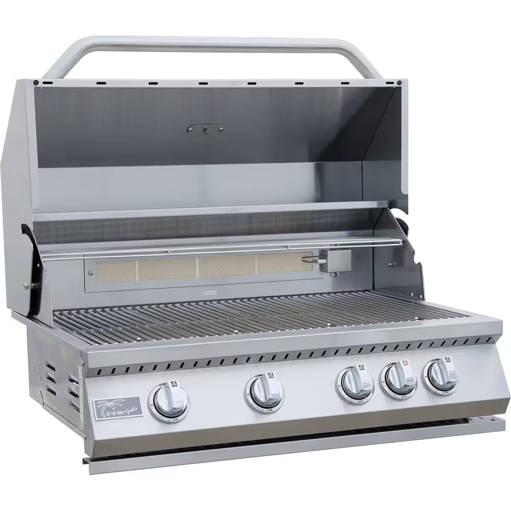 KoKoMo Grill 6' Mini Maui Outdoor BBQ Island