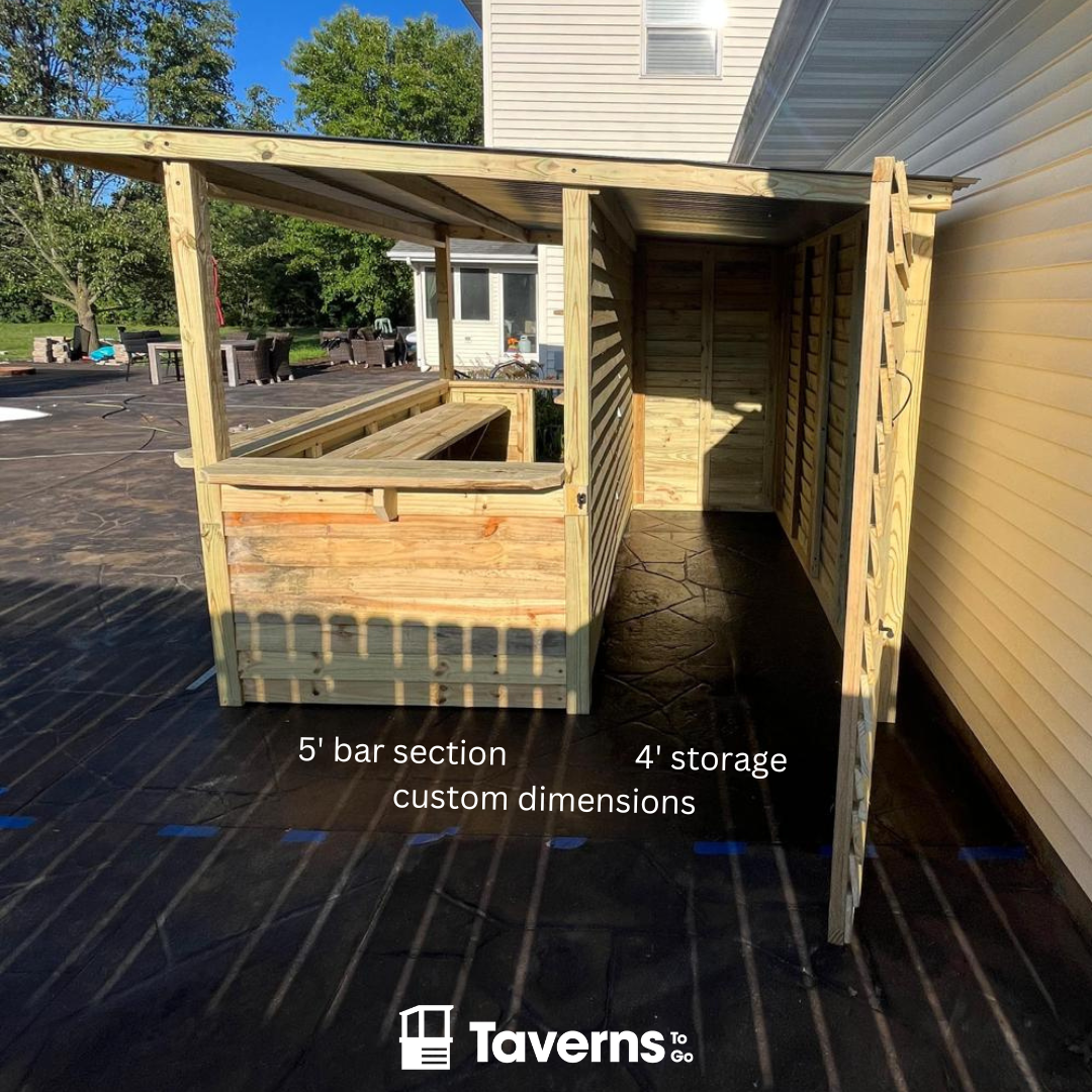 Taverns-To-Go The Storehouse 10 x 10 Yard Bar