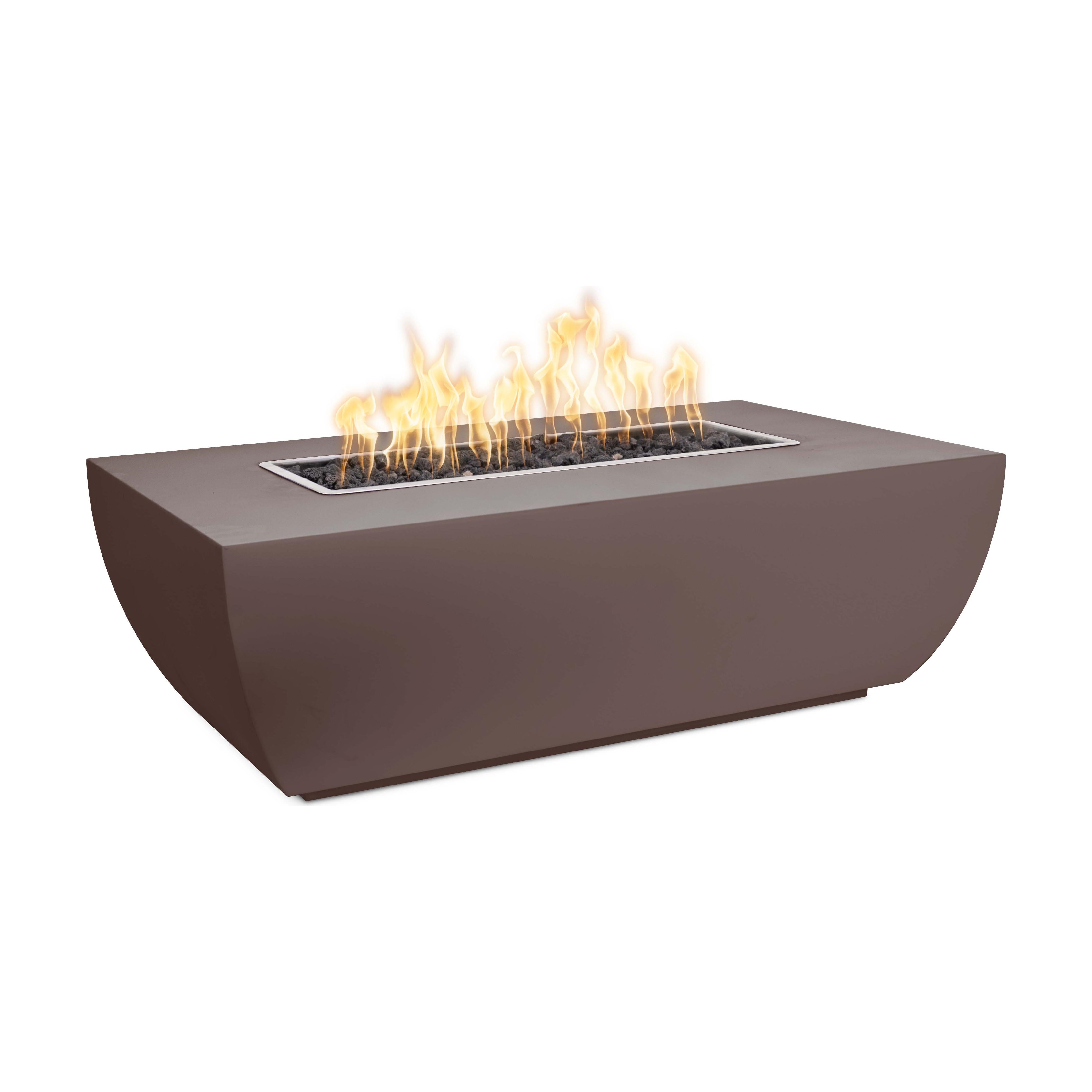The Outdoor Plus Avalon Metal Powder Coat 15" Tall Fire Pit