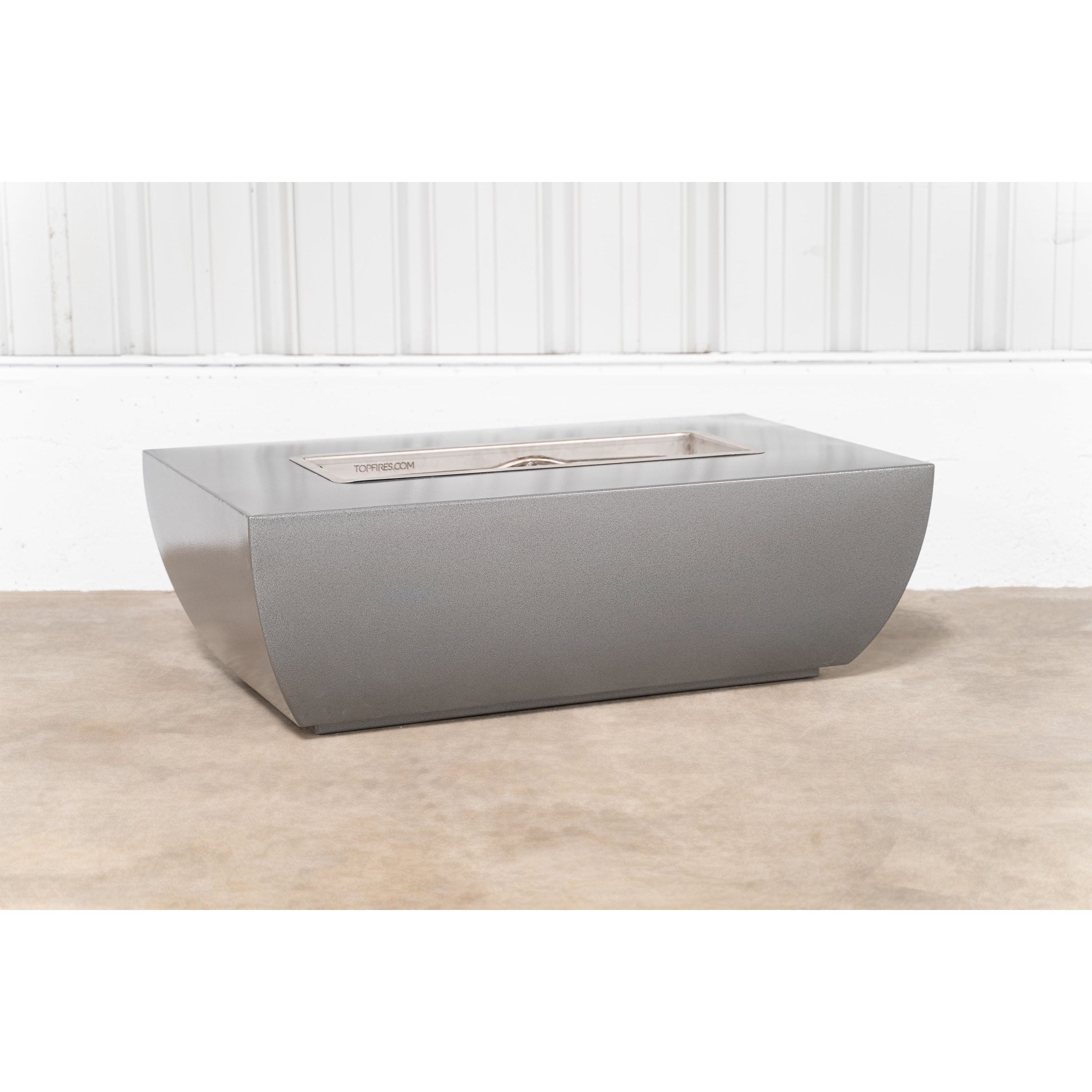 The Outdoor Plus Avalon Metal Powder Coat 15" Tall Fire Pit